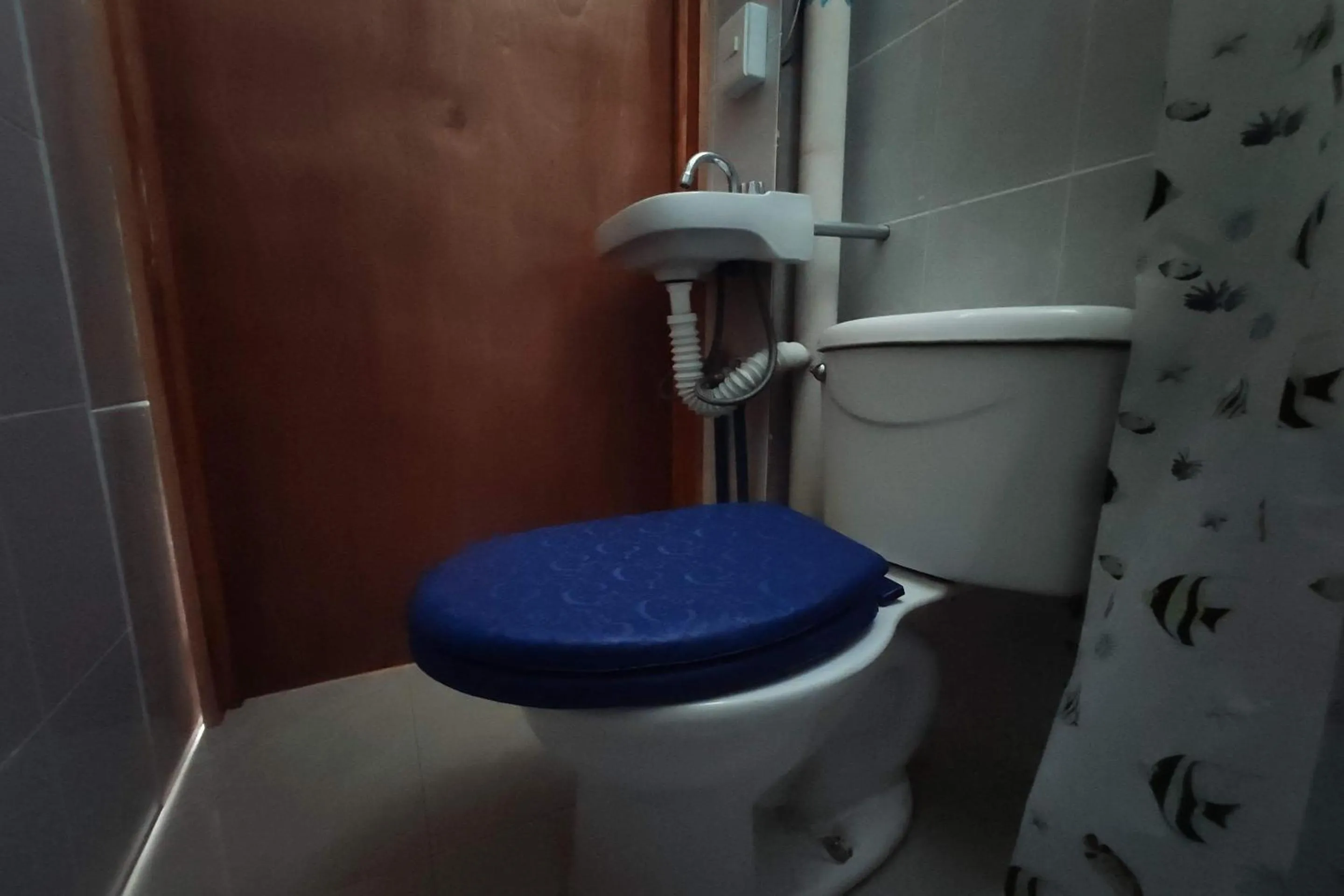 Bathroom in OYO Hotel Trigos De Oro,San Luis Teolocholco Park