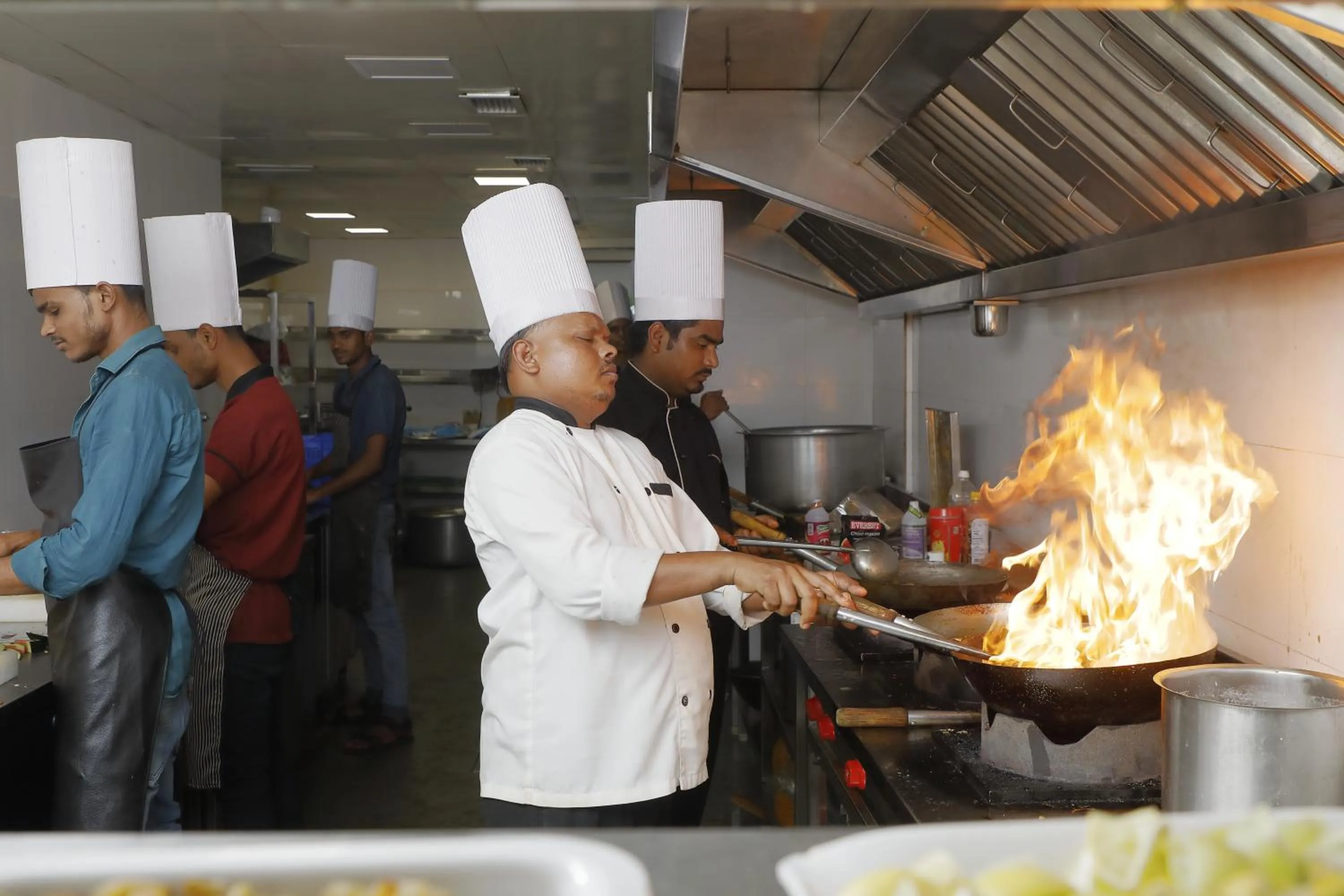 Staff in Whistling Woodzs Resort