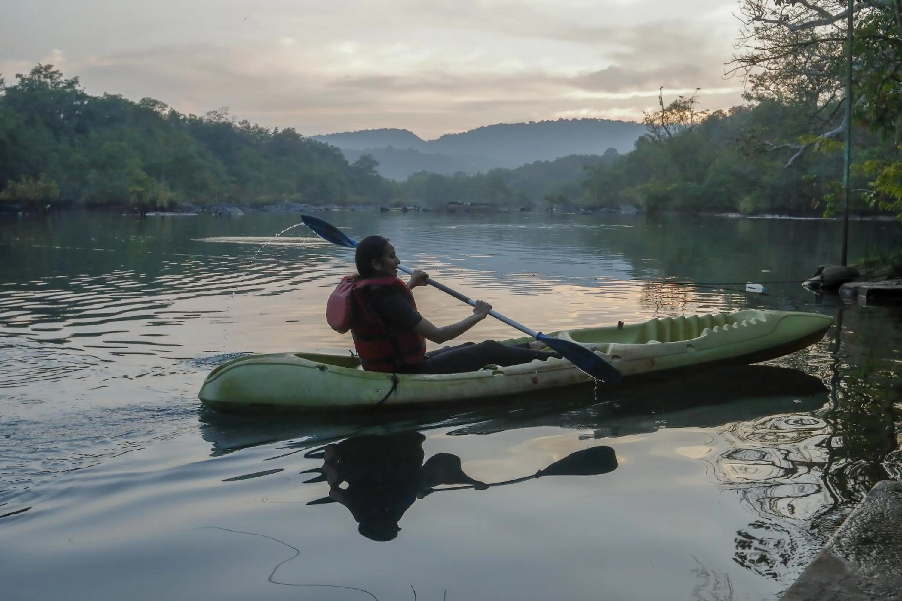Natural landscape in Whistling Woodzs Resort