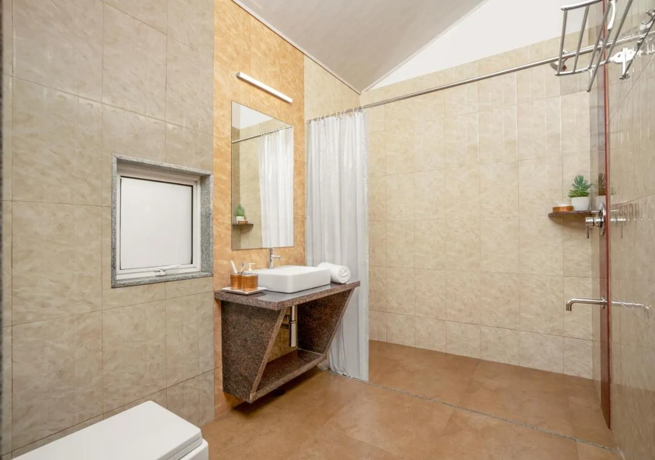 Bathroom in Whistling Woodzs Resort