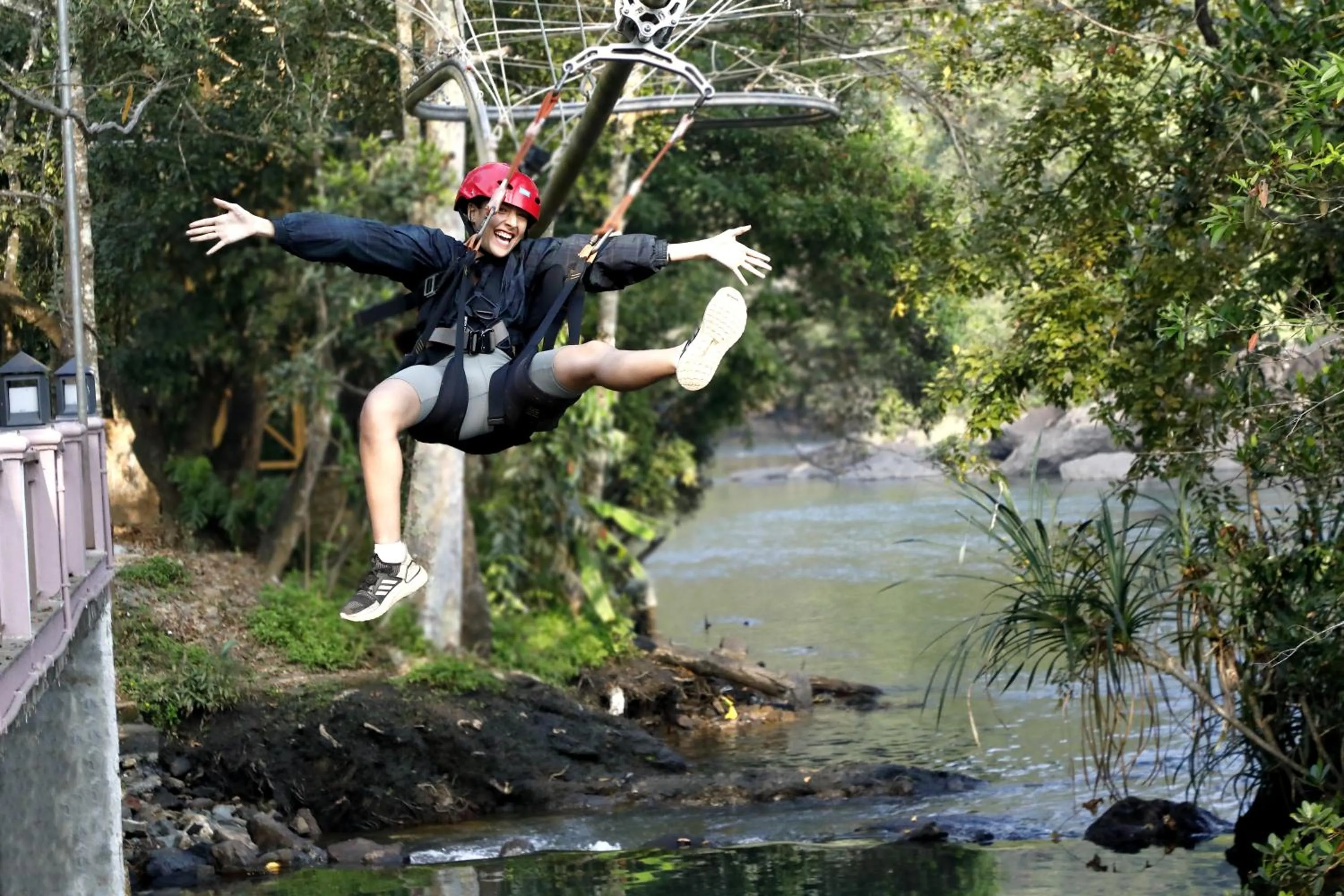 River view in Whistling Woodzs Resort