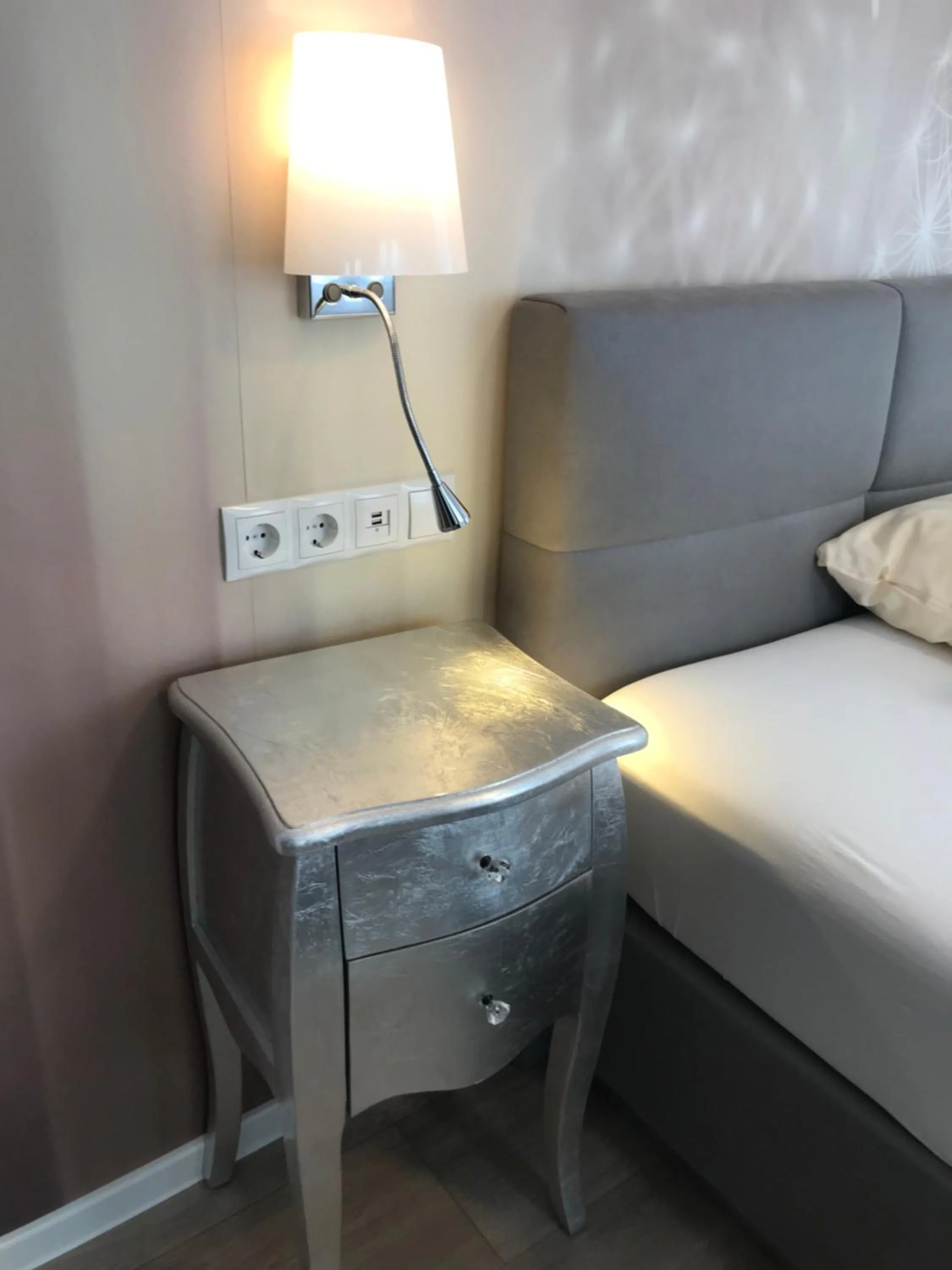 Decorative detail, Bed in Hotel-Restaurant Sebastianushof