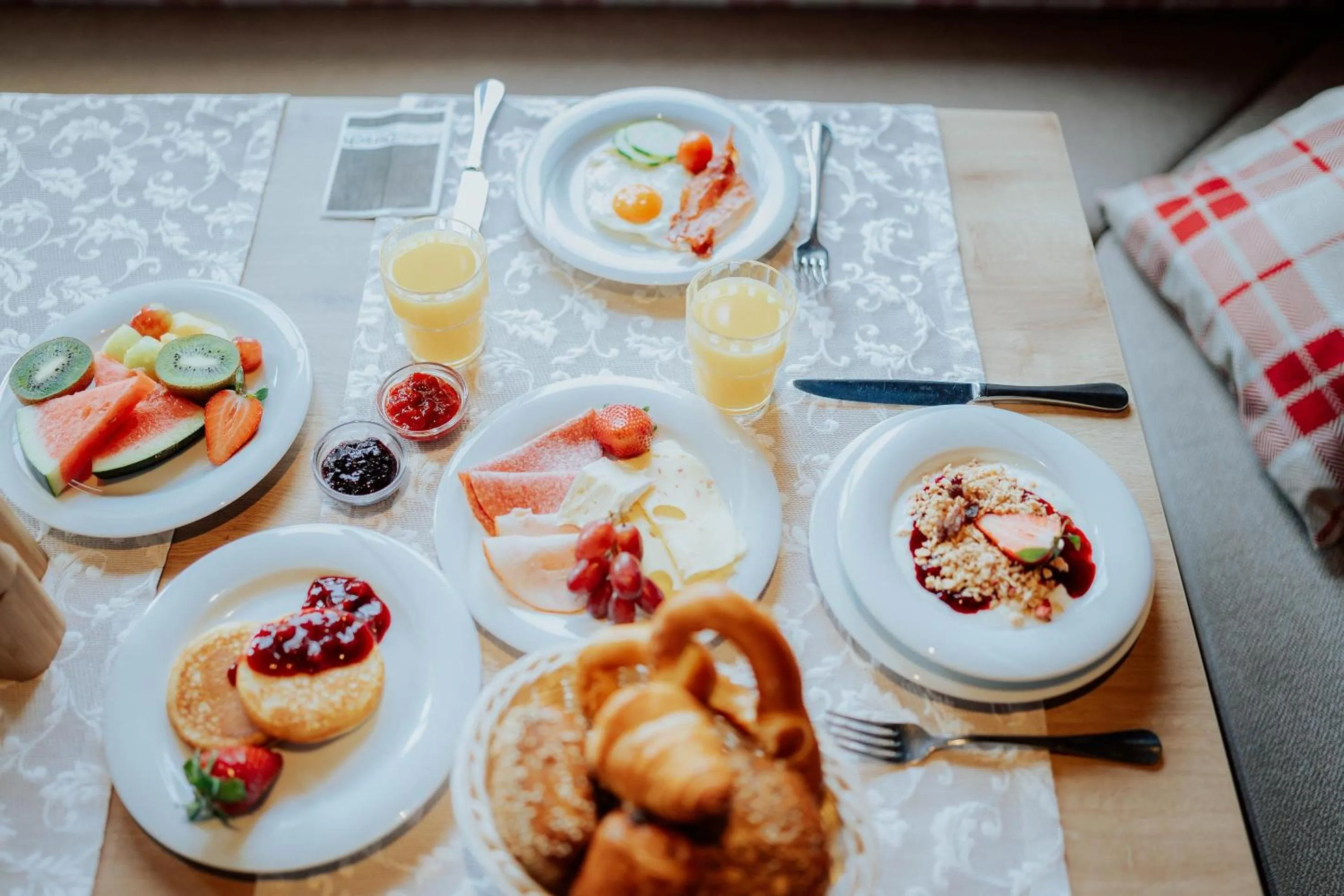 Breakfast in Hotel Dirsch Wellness & Spa Resort