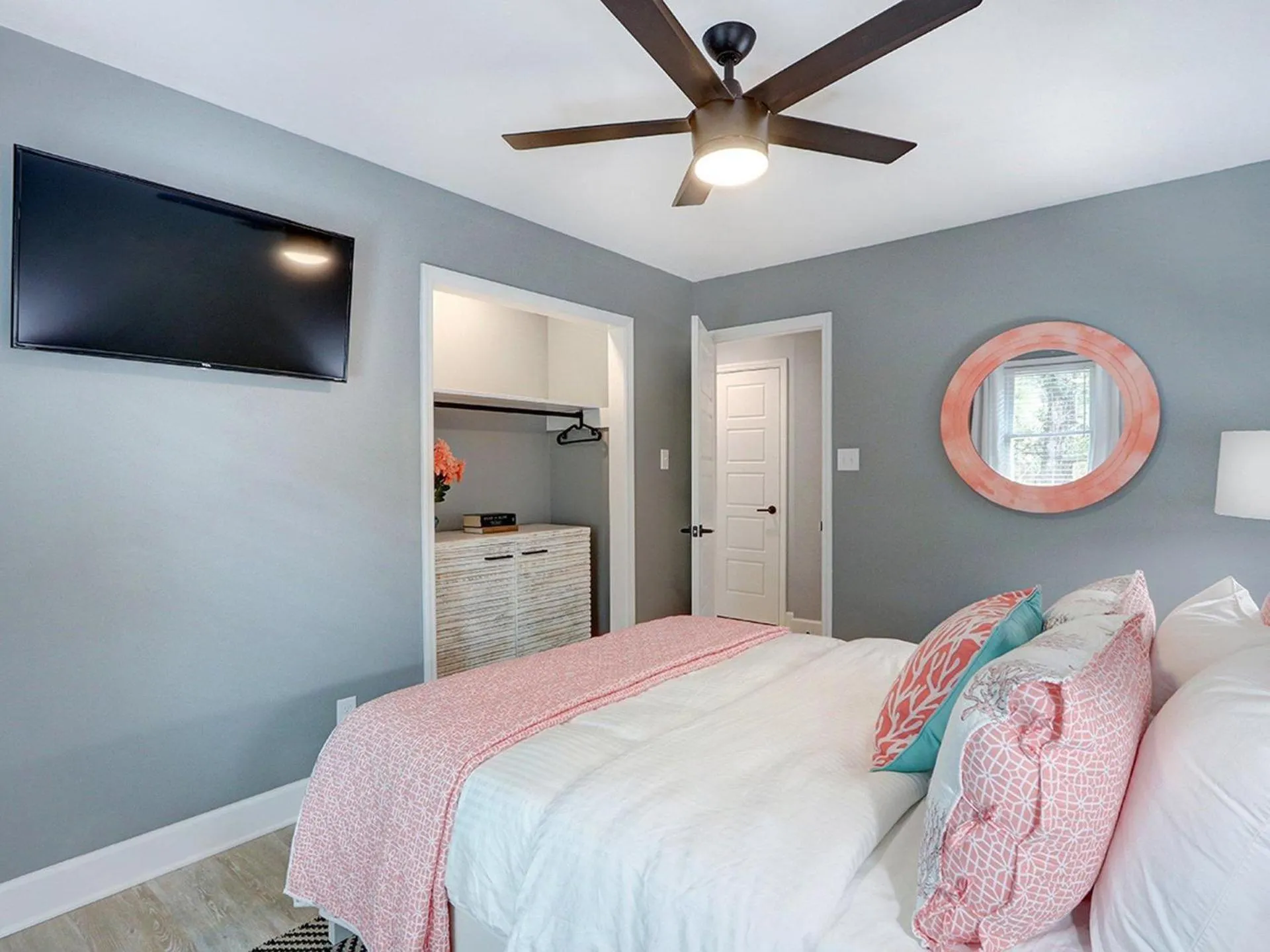 Bed in Deja Blue A & B