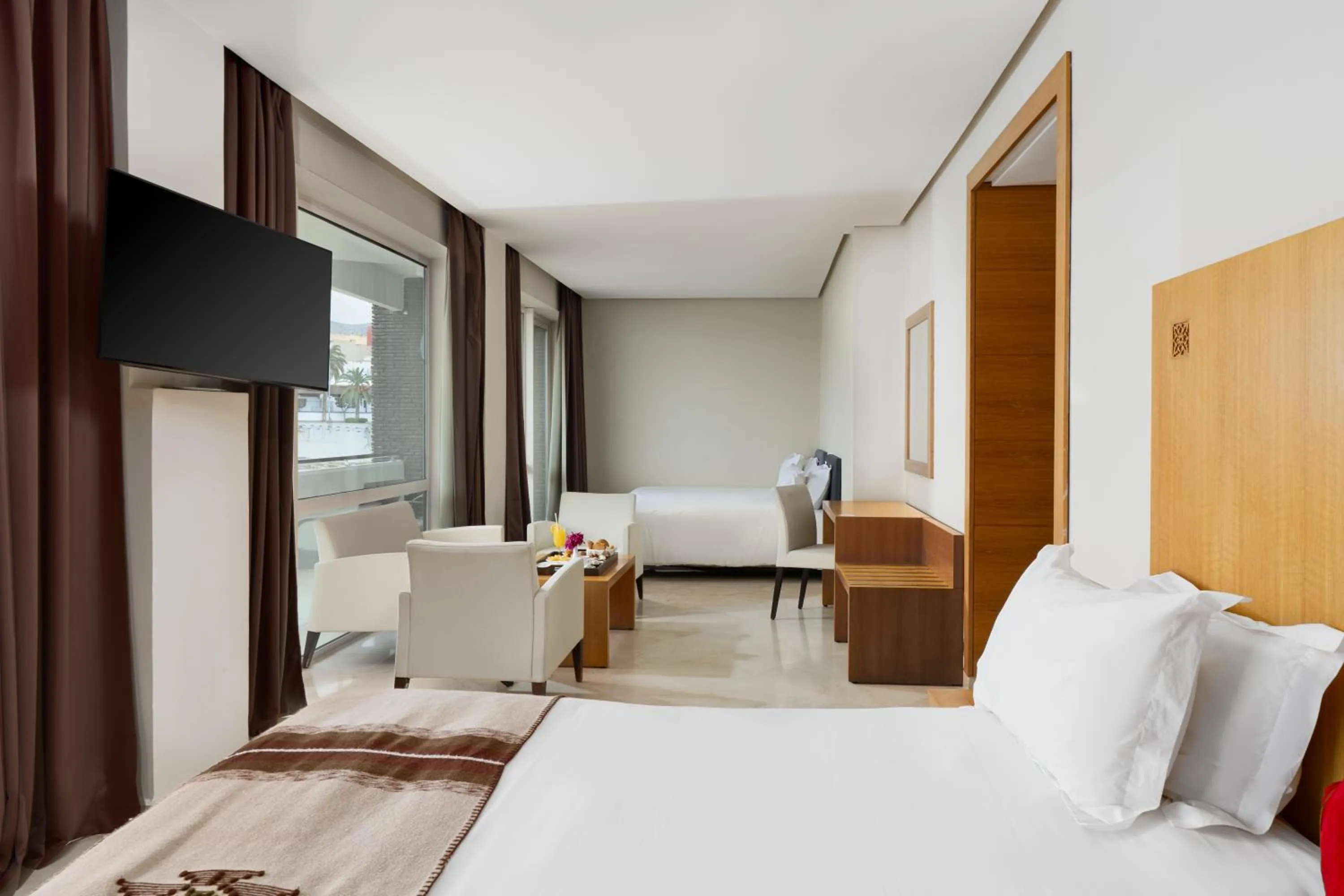 Bed in Mercure Quemado Al-Hoceima Resort