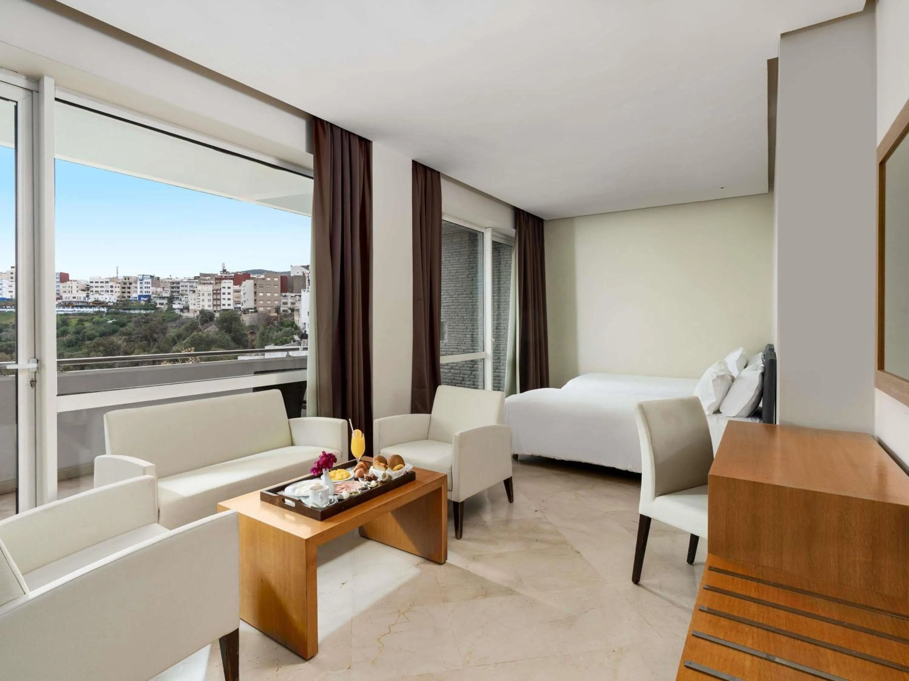 Bedroom, Bed in Mercure Quemado Al-Hoceima Resort