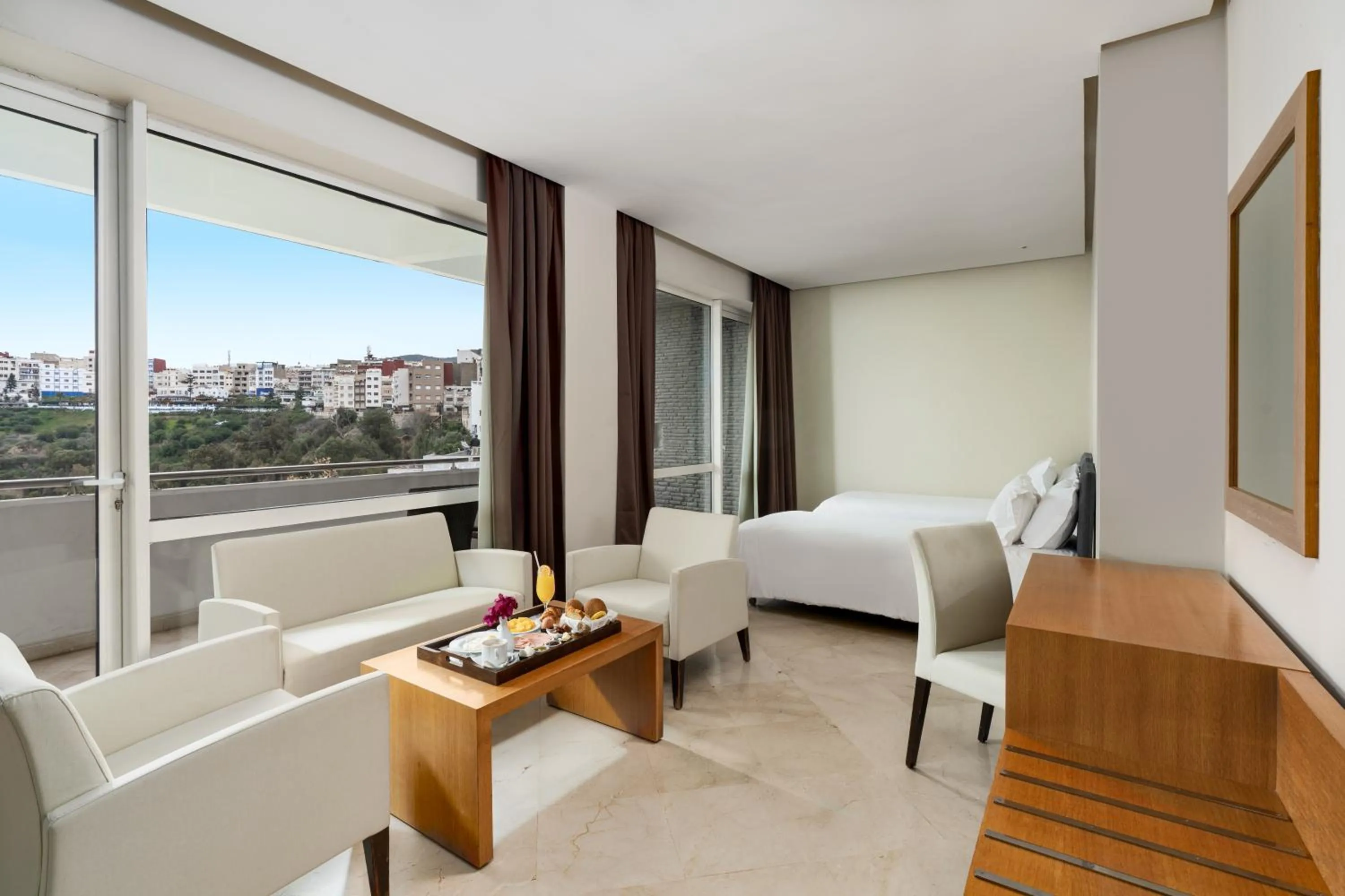 Bed in Mercure Quemado Al-Hoceima Resort