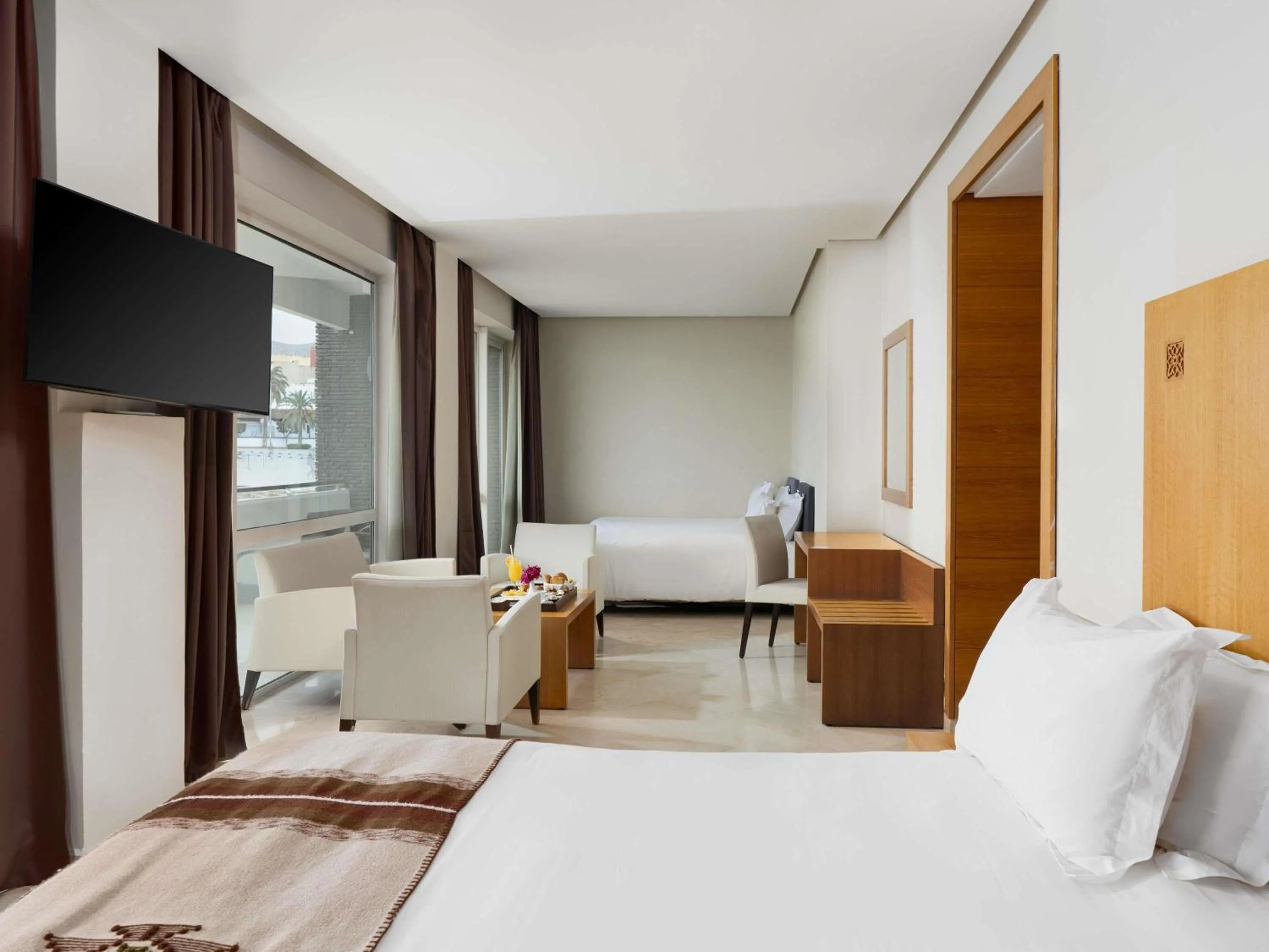 Bedroom, Bed in Mercure Quemado Al-Hoceima Resort