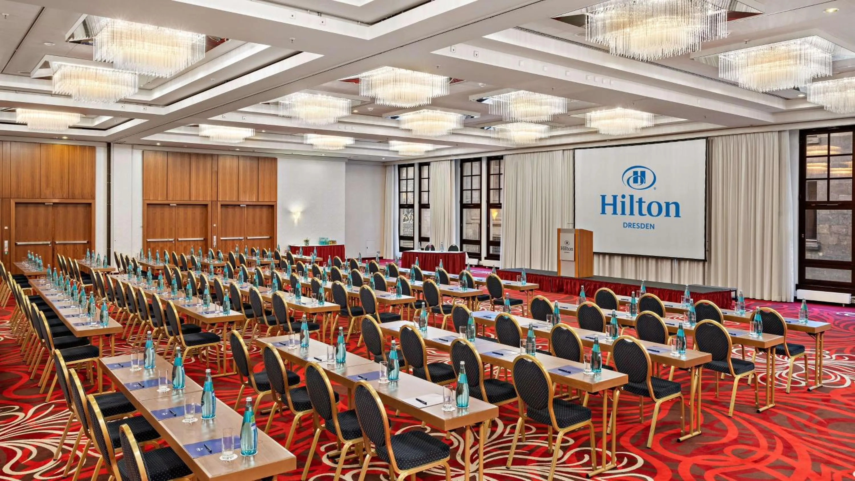 Meeting/conference room in Hilton Dresden an der Frauenkirche