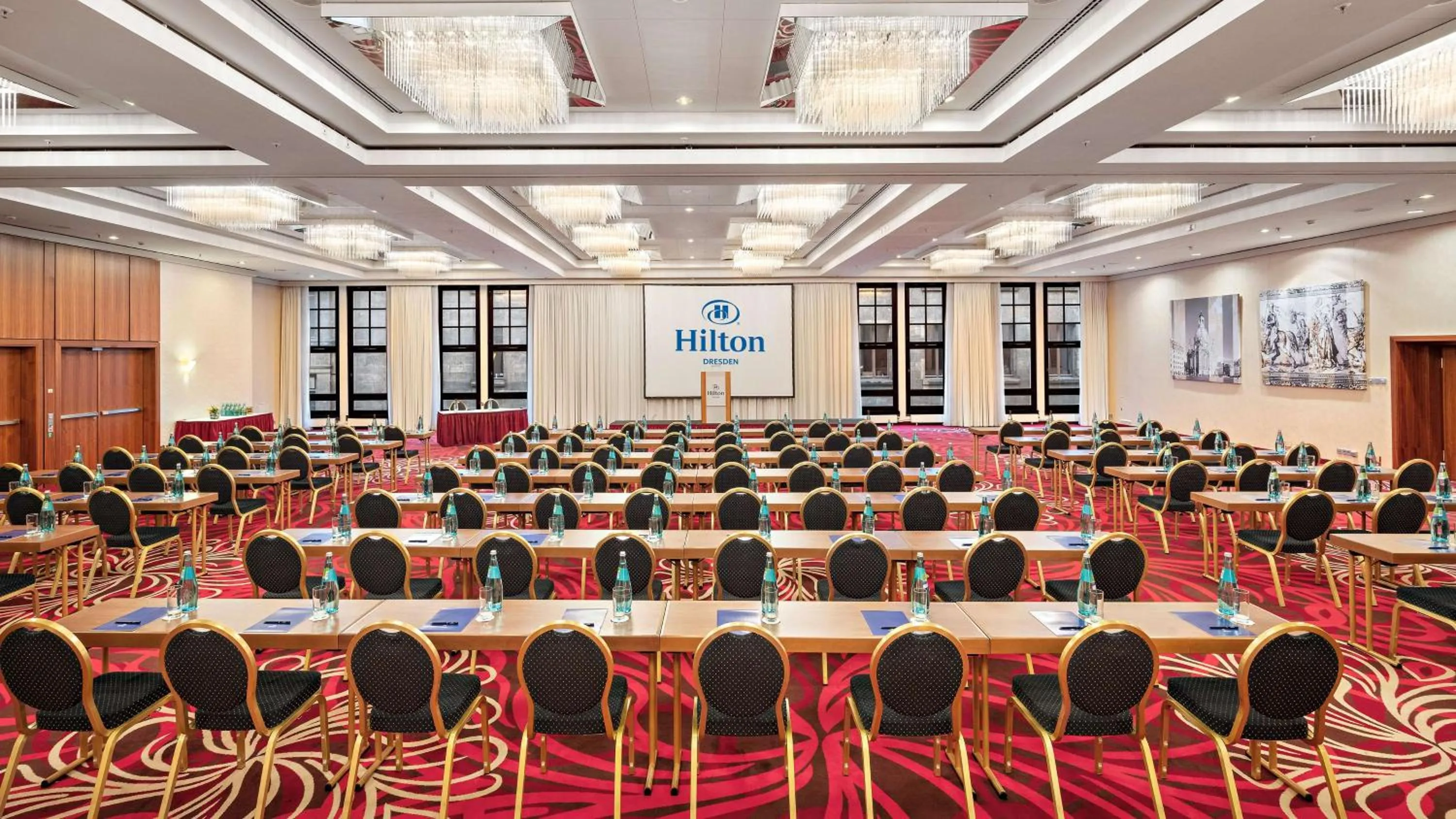 Meeting/conference room in Hilton Dresden an der Frauenkirche