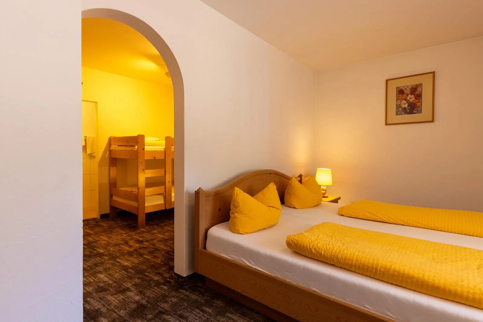 Photo of the whole room, Bed in Hotel Alpenhof