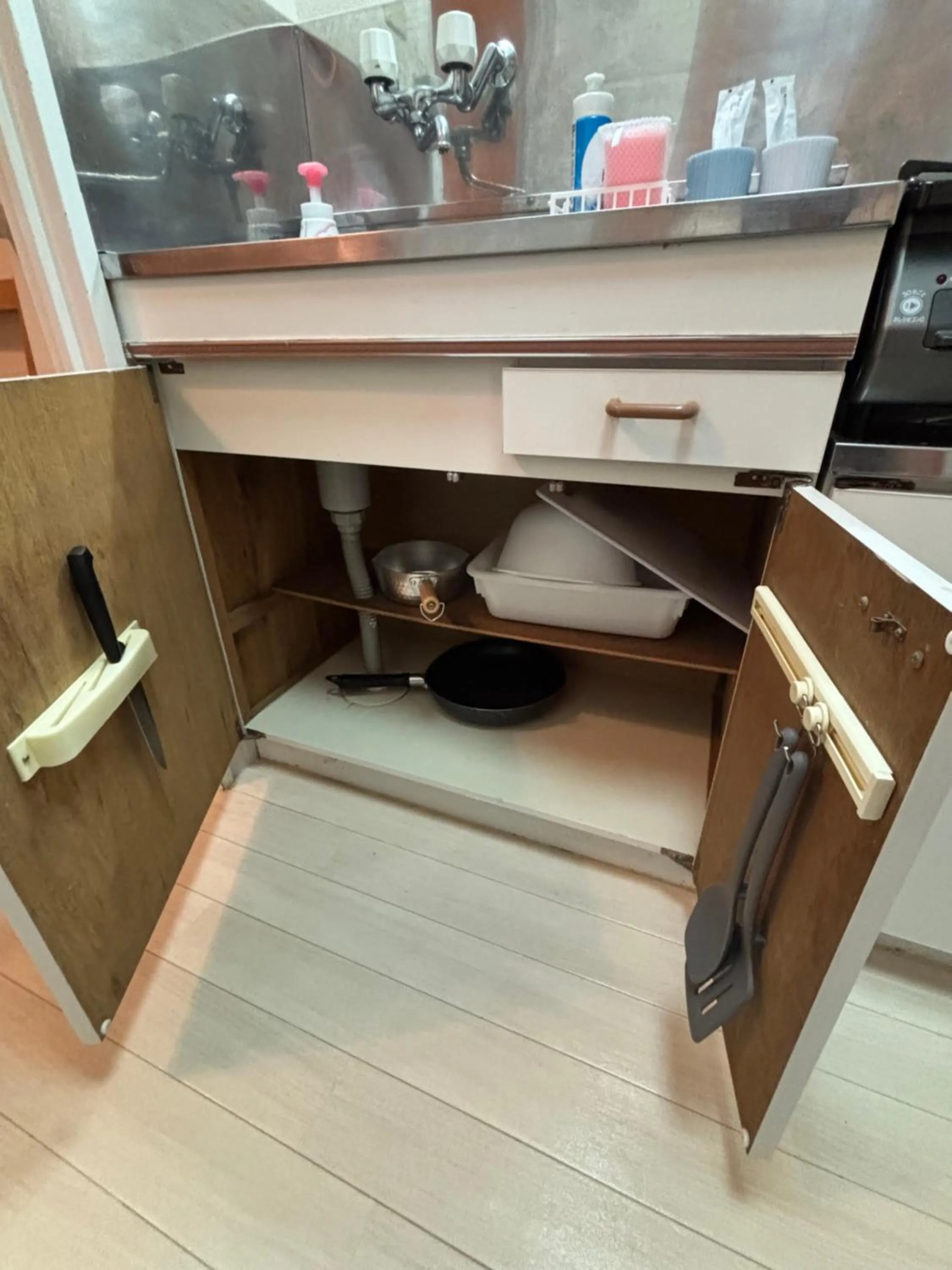 kitchen in KIYAZA Road Sapporo