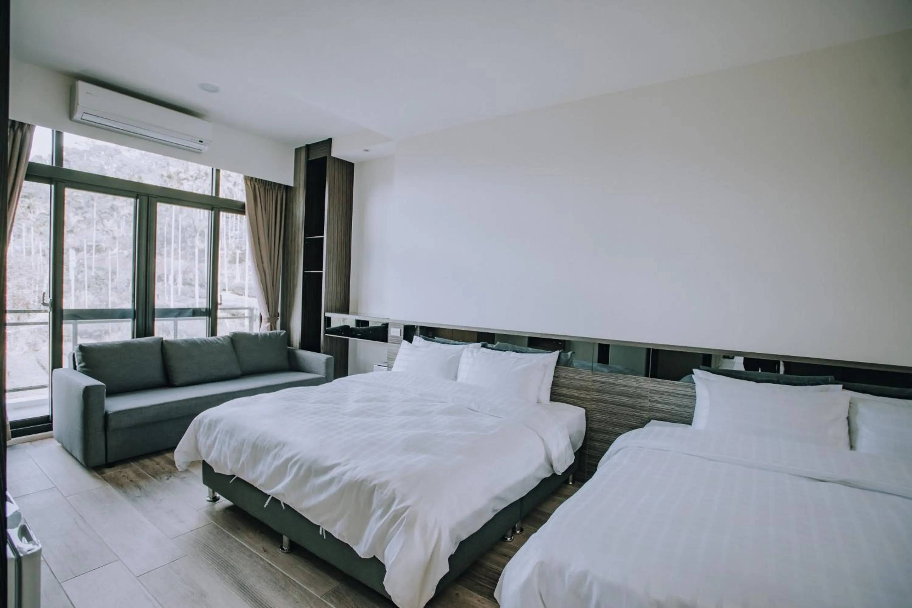 Bed in Ruili Tea Villa