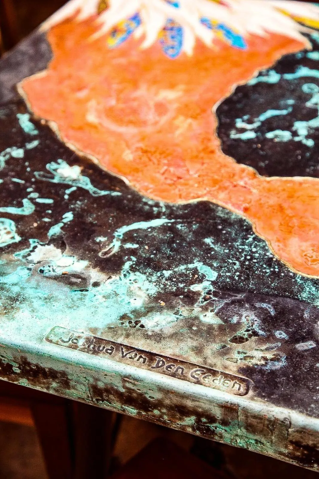 Decorative detail in Anahita Boutique Hotel