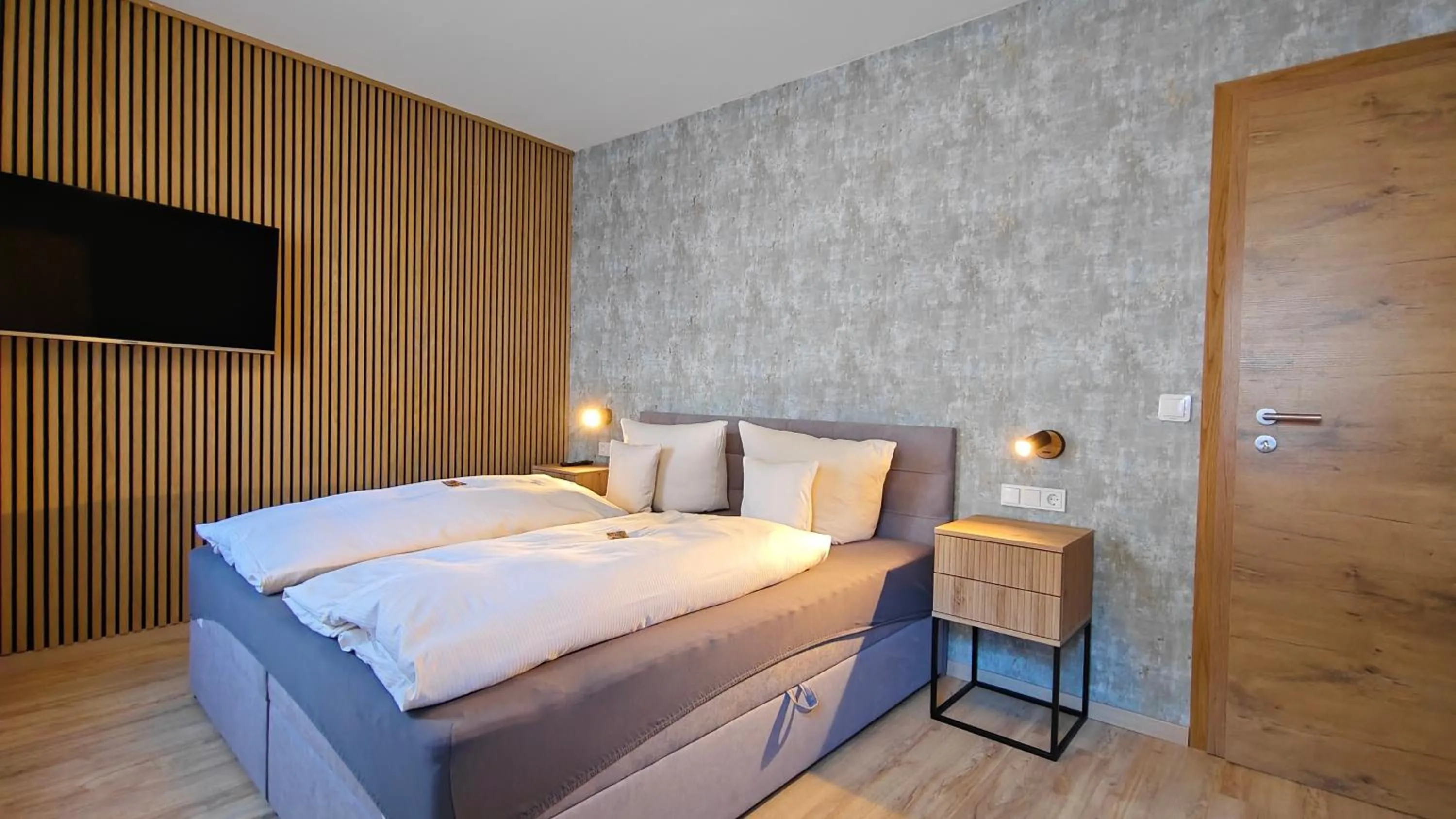 Bed in Hotel Garni "Zur Alten Post"