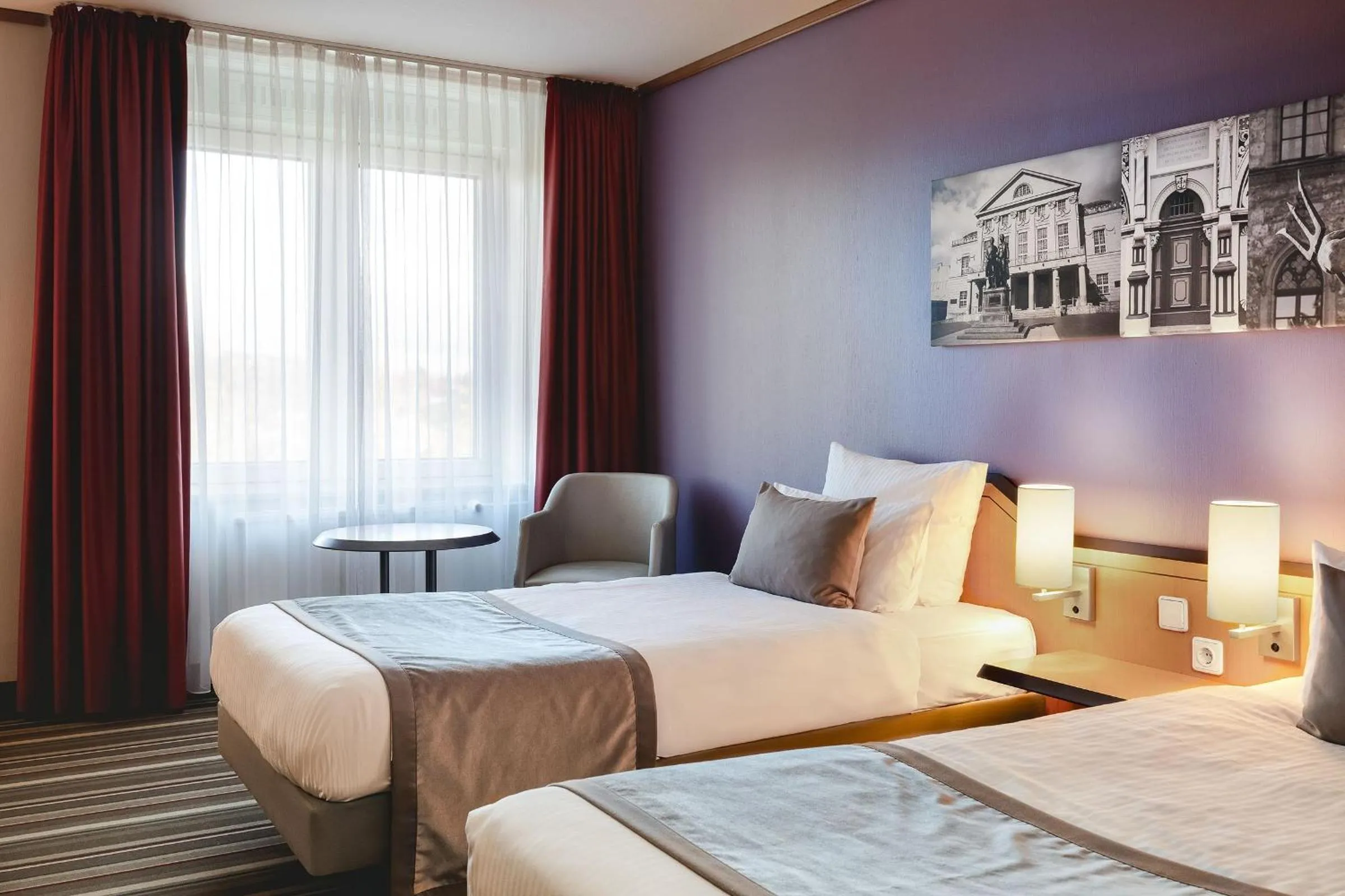 Photo of the whole room, Bed in Leonardo Hotel Weimar