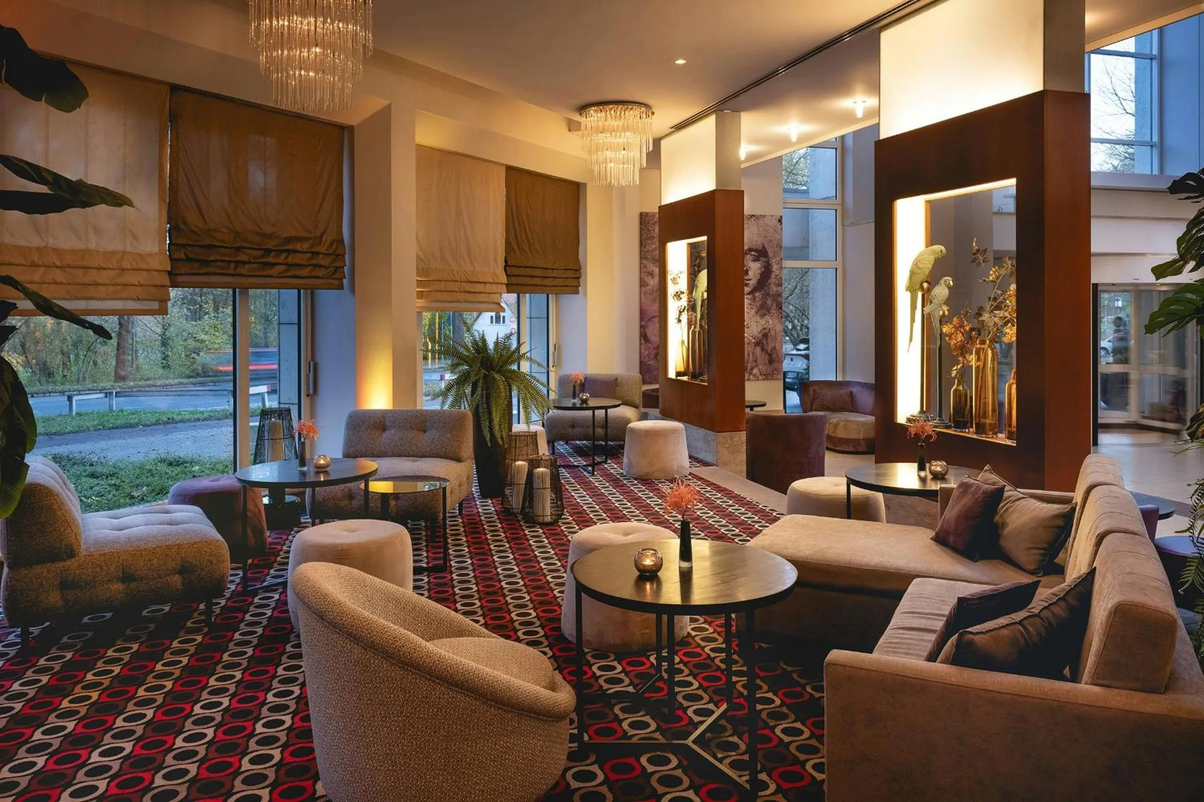 Lounge or bar in Leonardo Hotel Weimar