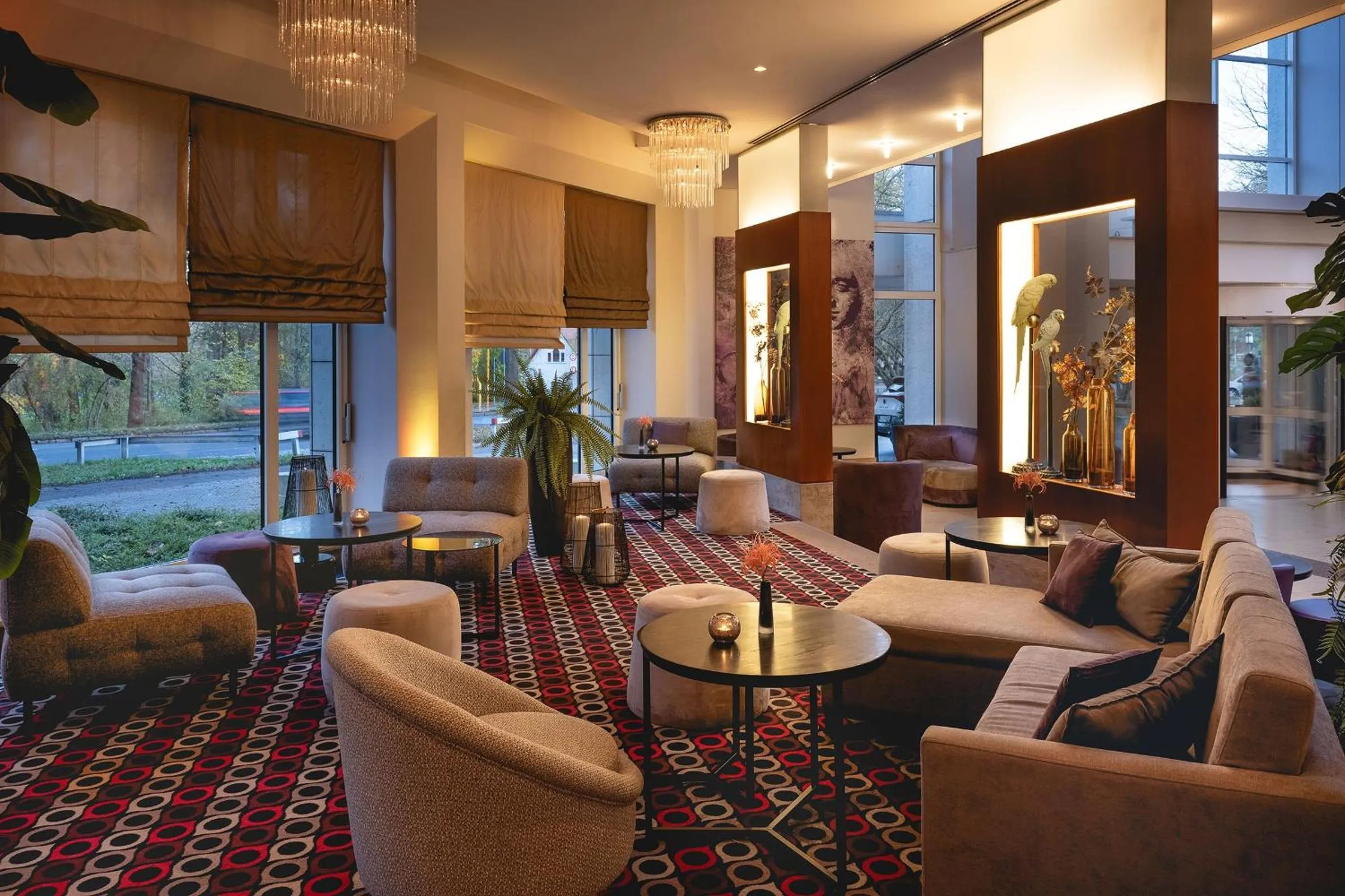 Lounge or bar in Leonardo Hotel Weimar