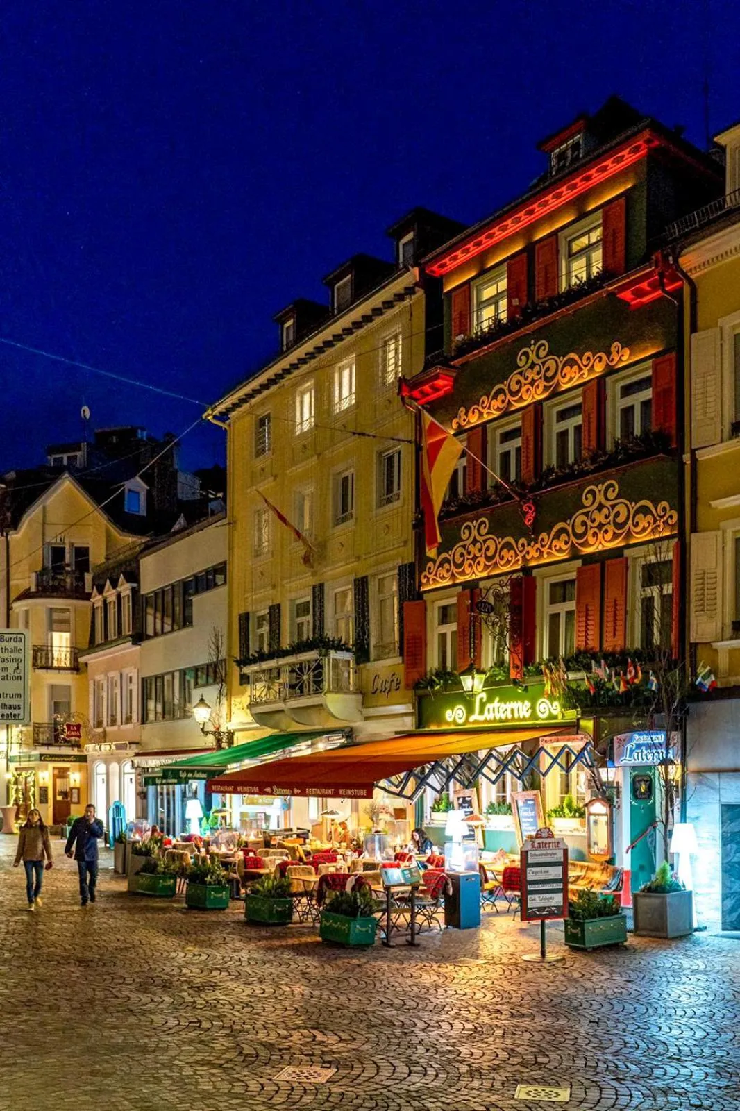 Property building in Hotel Laterne