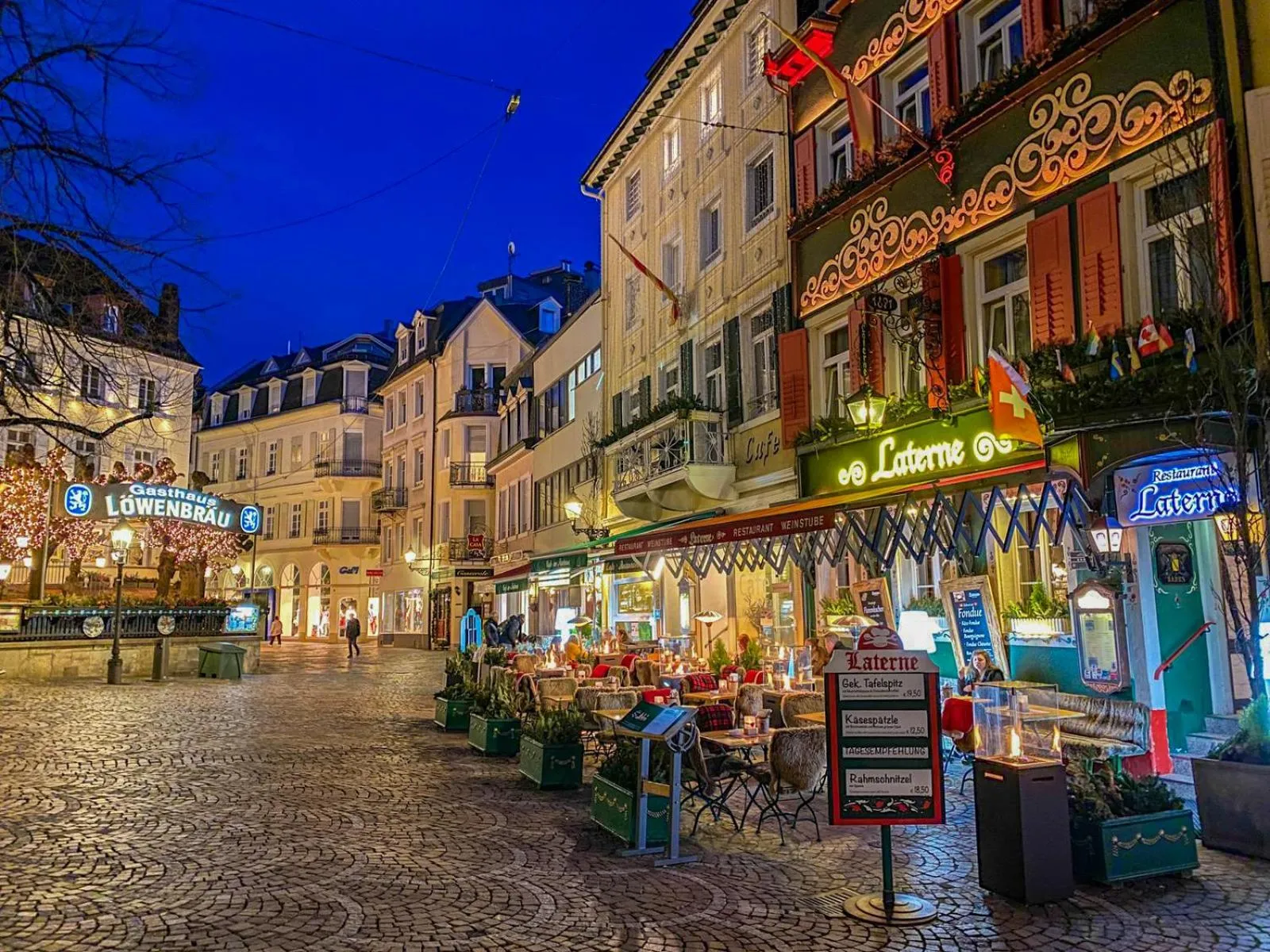 Property building in Hotel Laterne