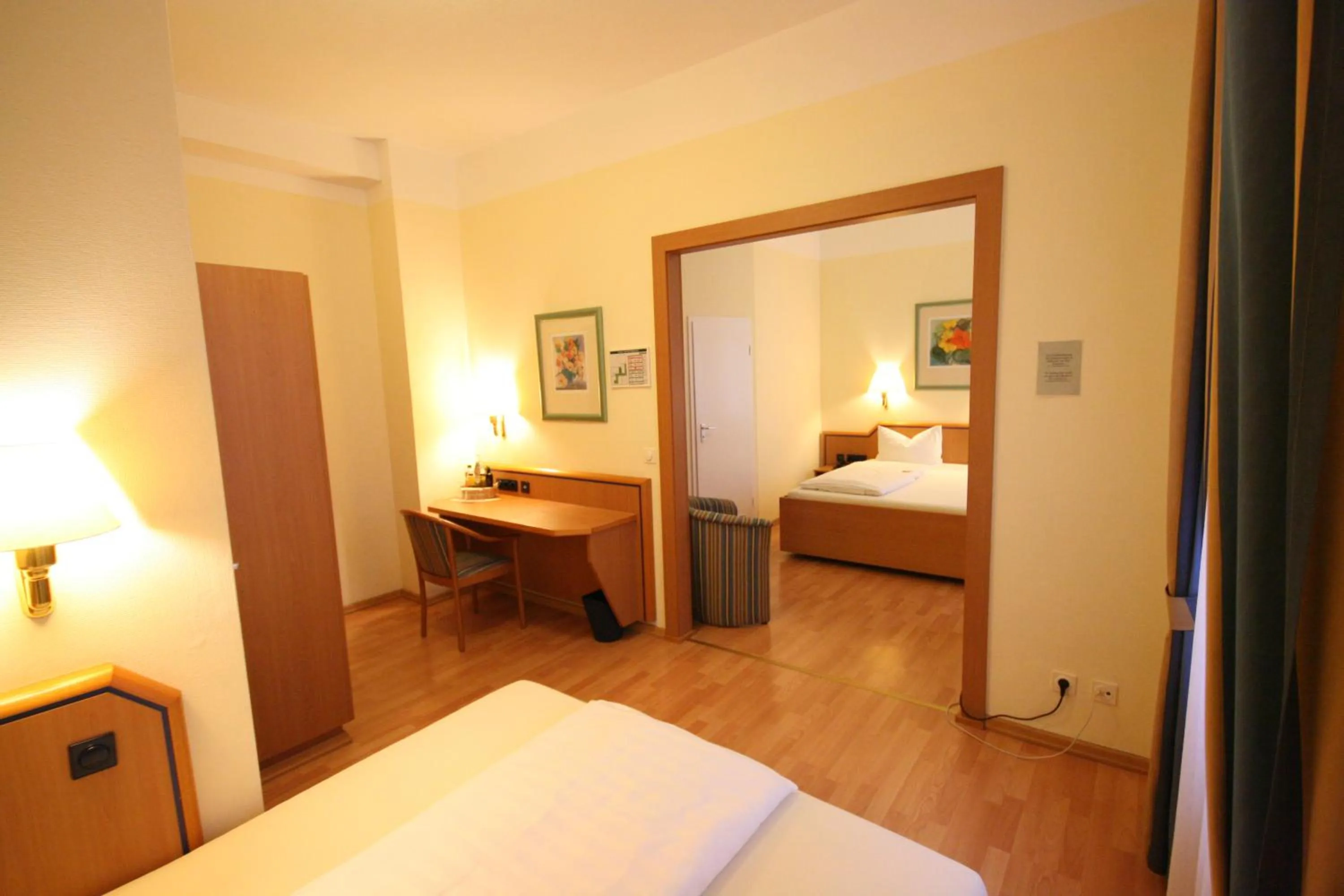 Photo of the whole room, Bed in Altstadt Hotel