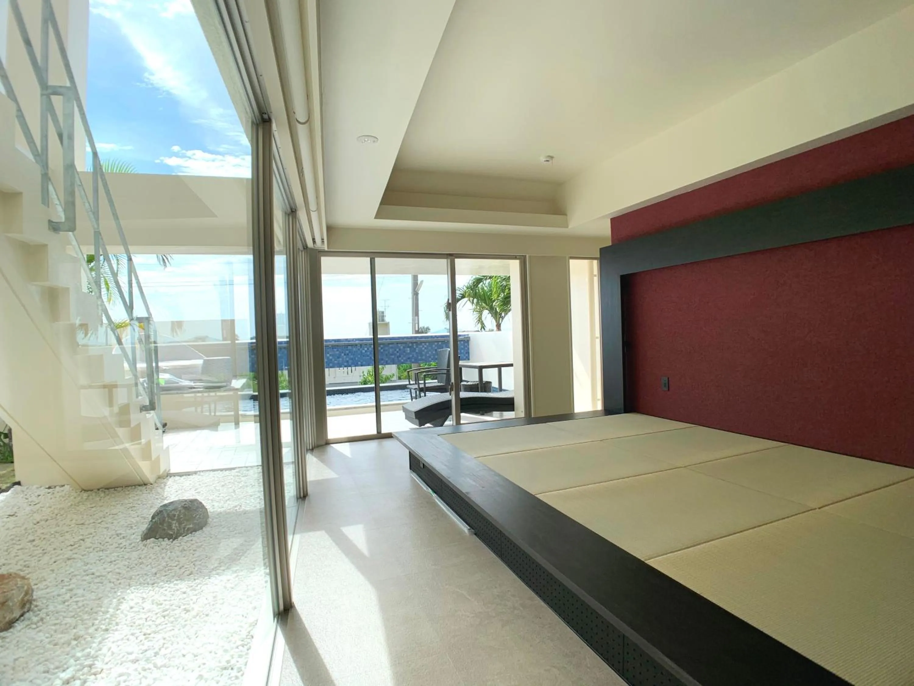 View (from property/room), Bed in KEN KEN VILLA YUUMODORO