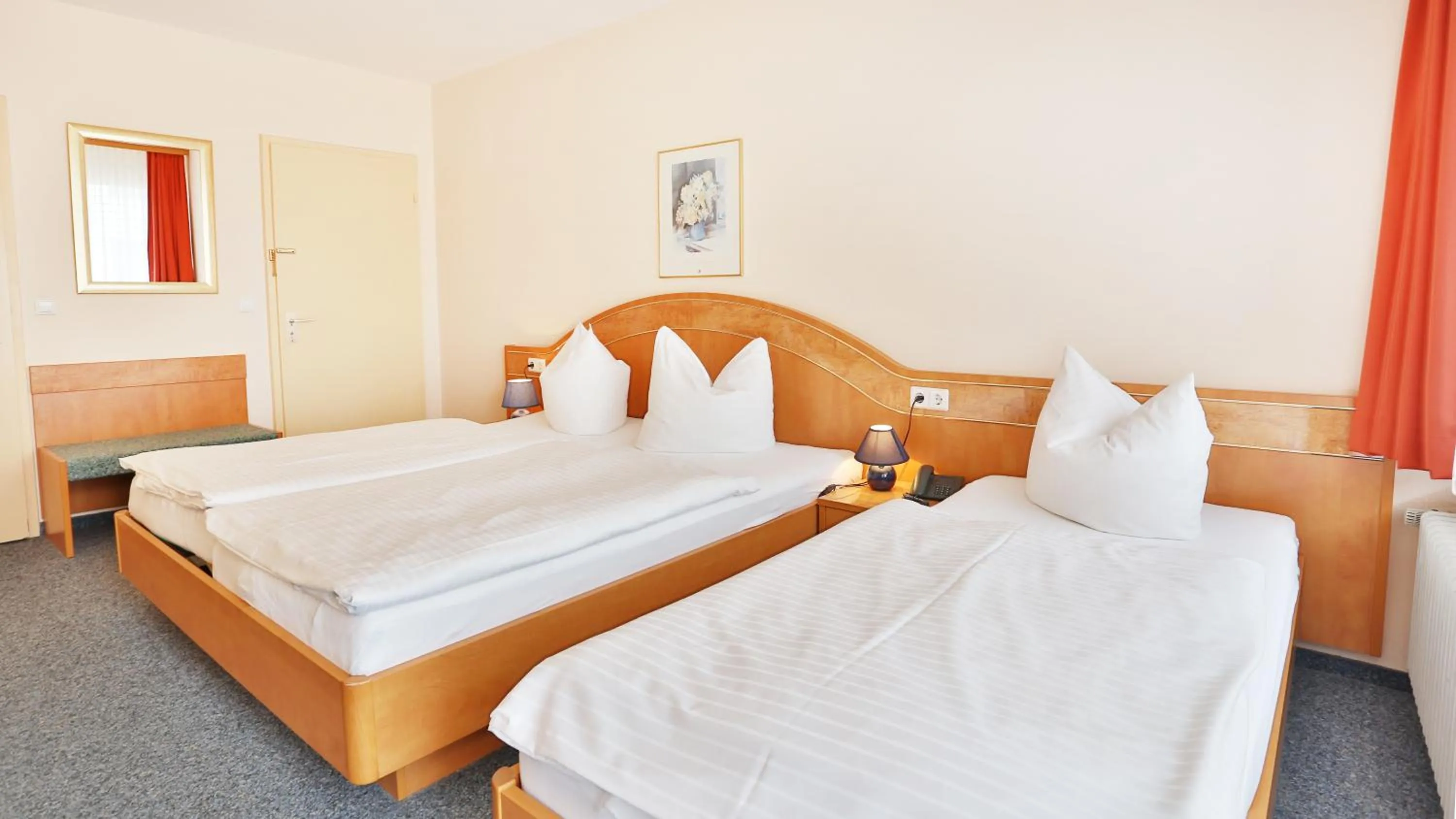 Photo of the whole room, Bed in Hotel Europa Pforzheim