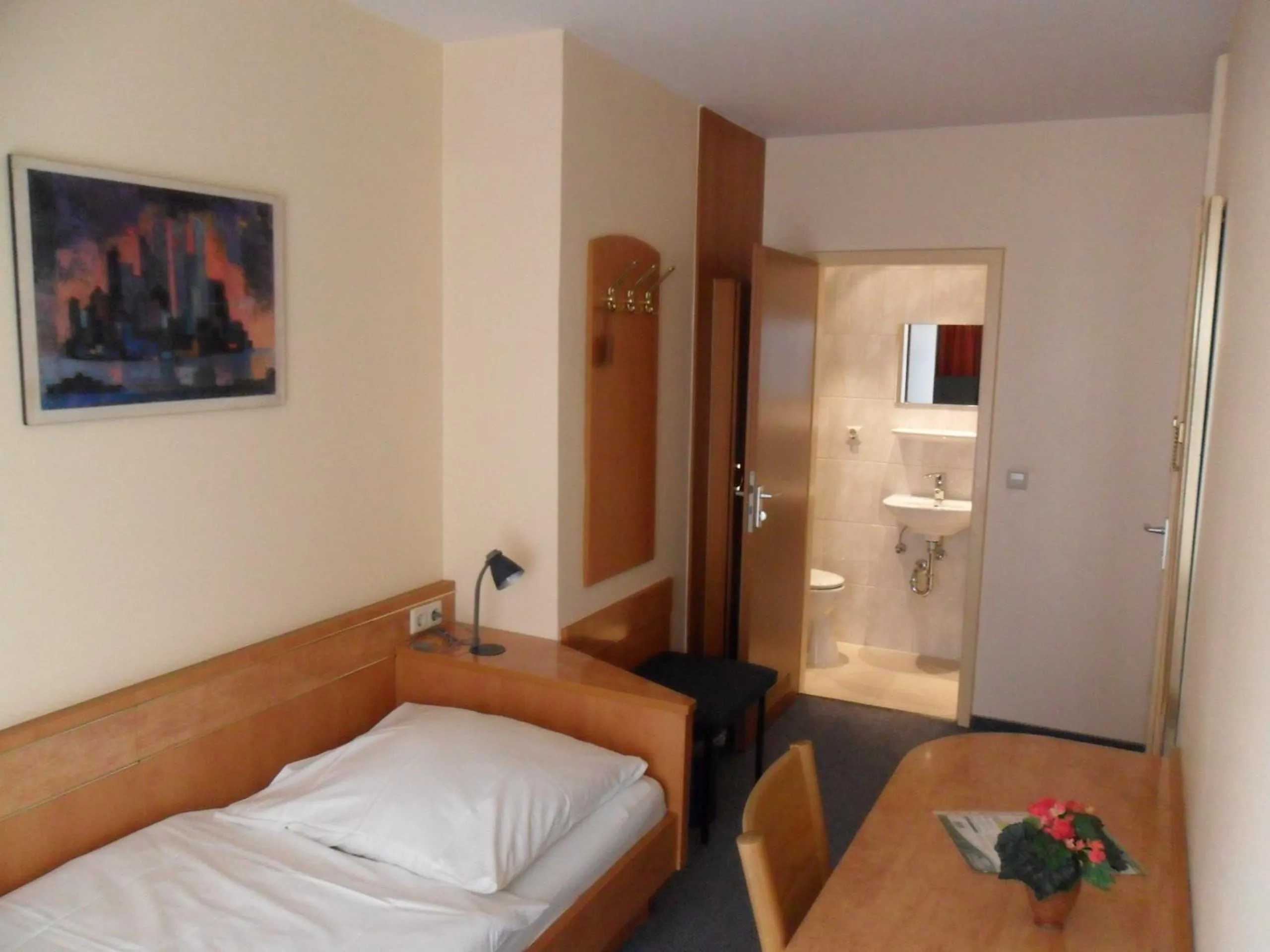 Photo of the whole room, Bed in Hotel Europa Pforzheim