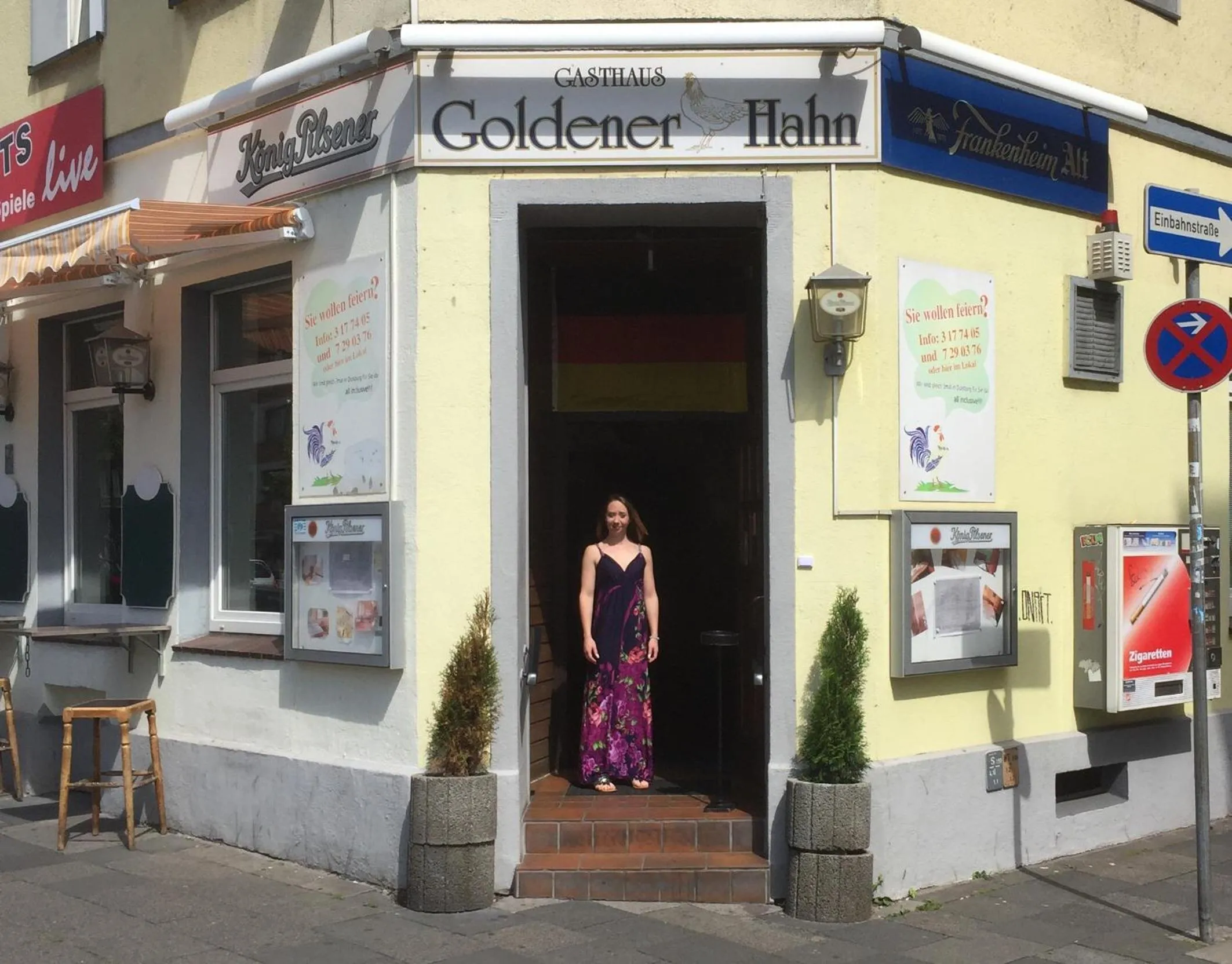 Facade/entrance in Hotel Goldener Hahn