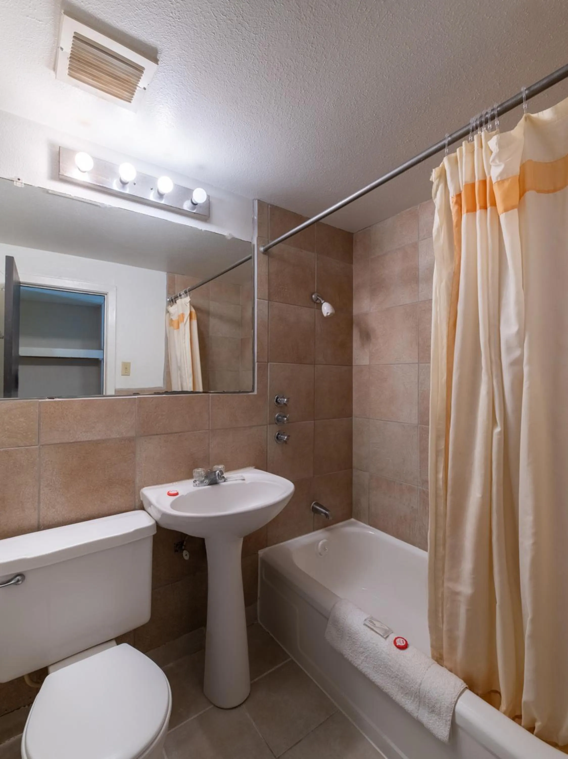 Bathroom in Hotel O Bay City, TX-35