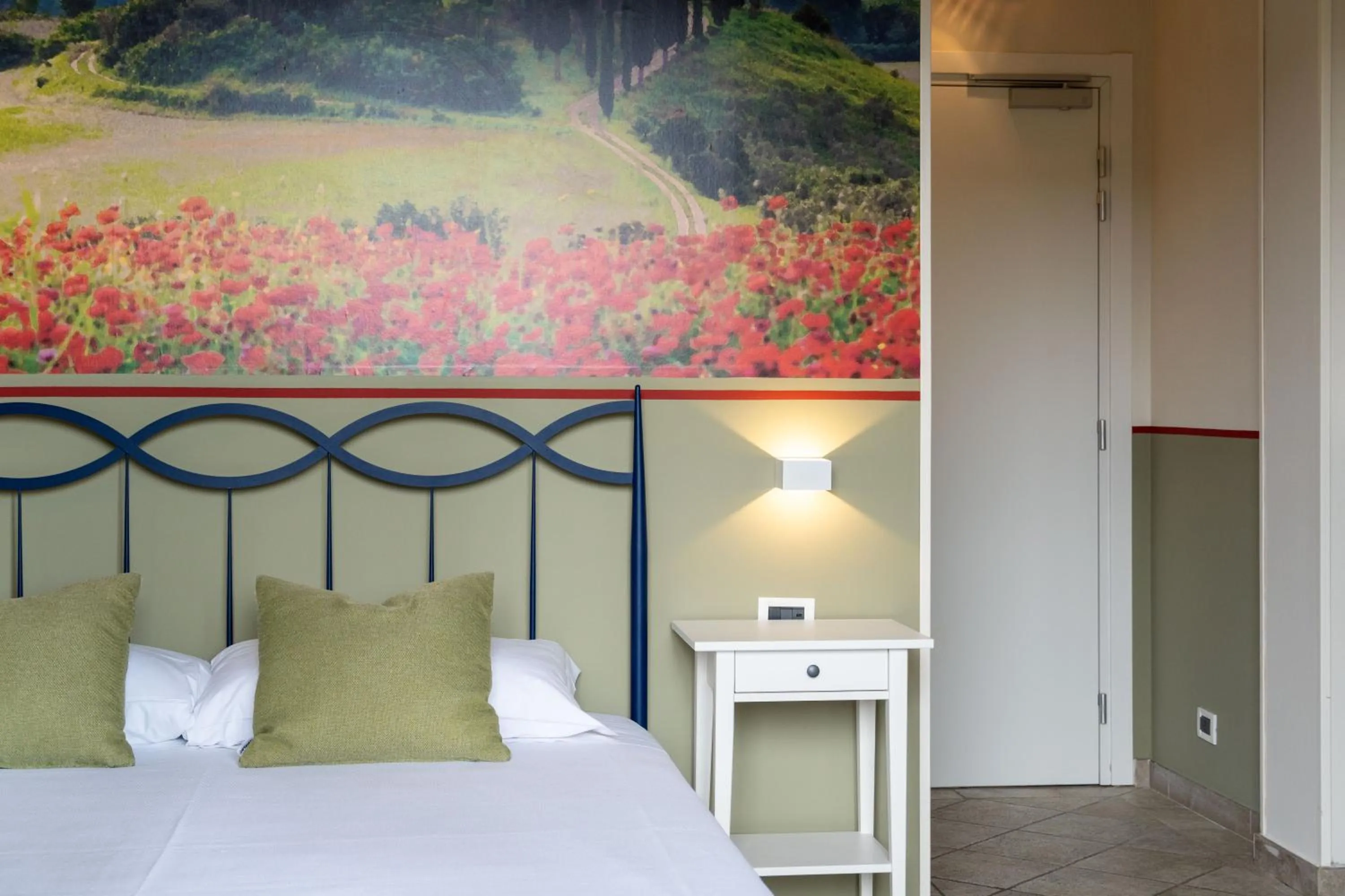 Bed in Hotel Le Colline