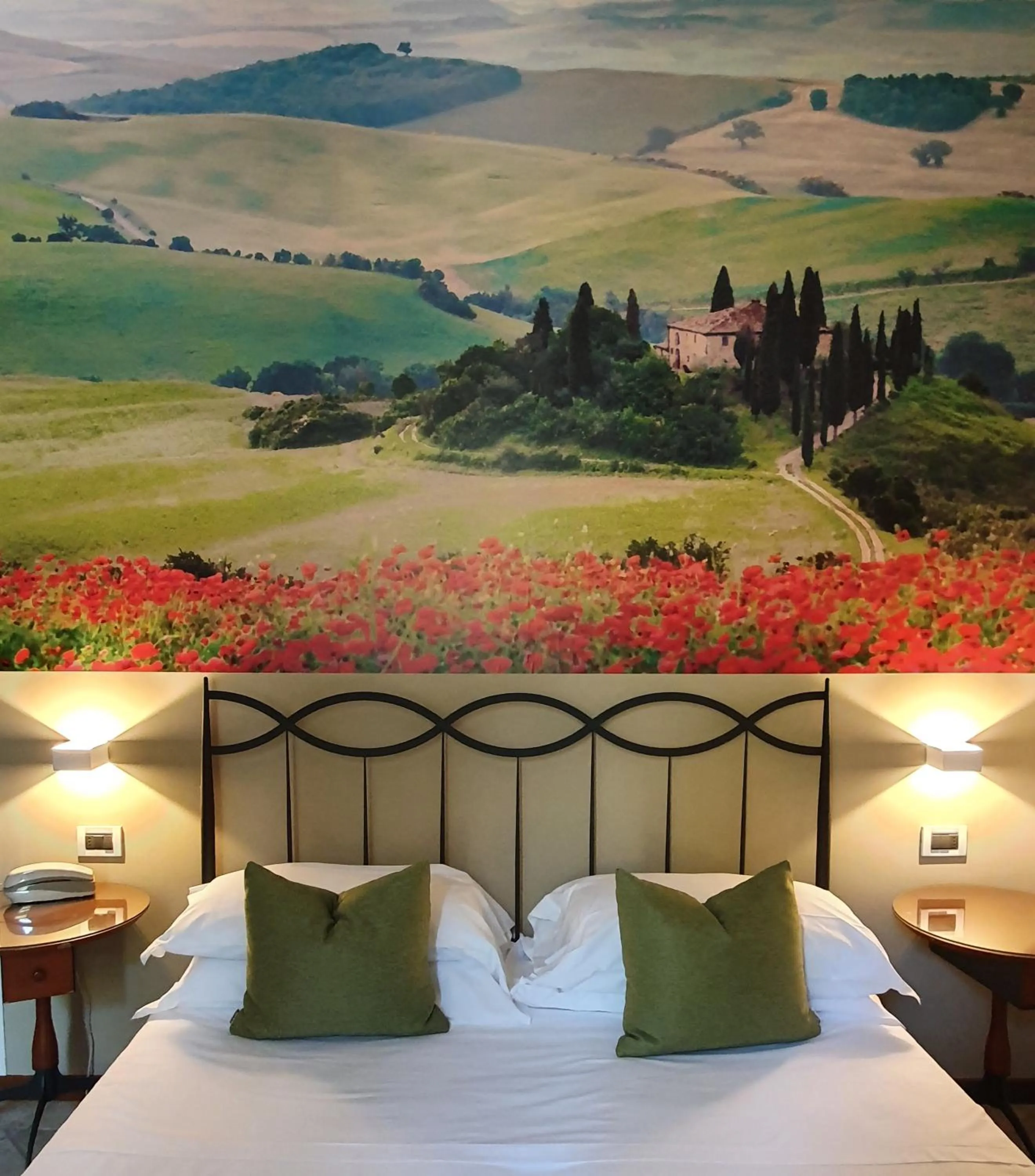 Bedroom, Bed in Hotel Le Colline