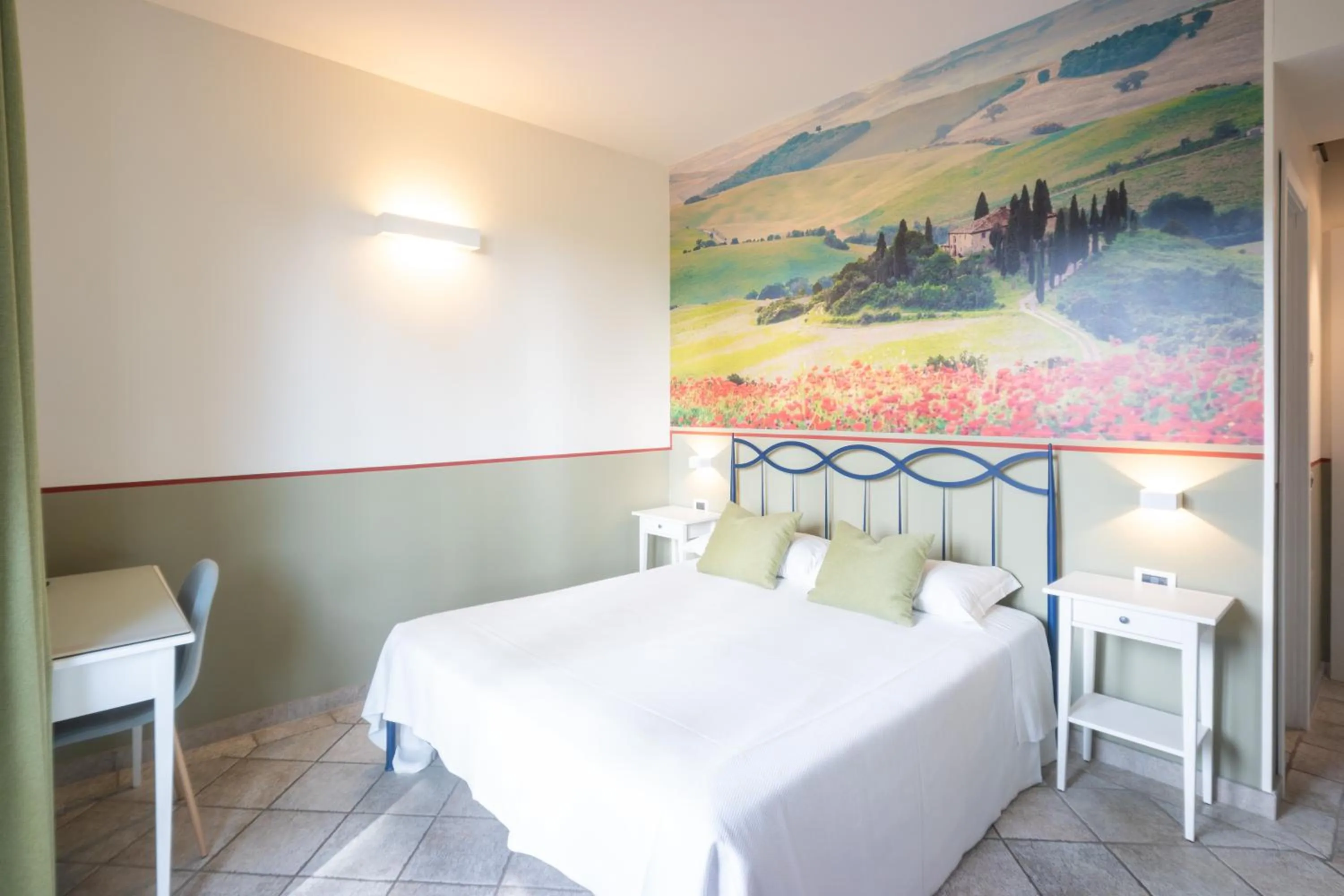 Bedroom, Bed in Hotel Le Colline