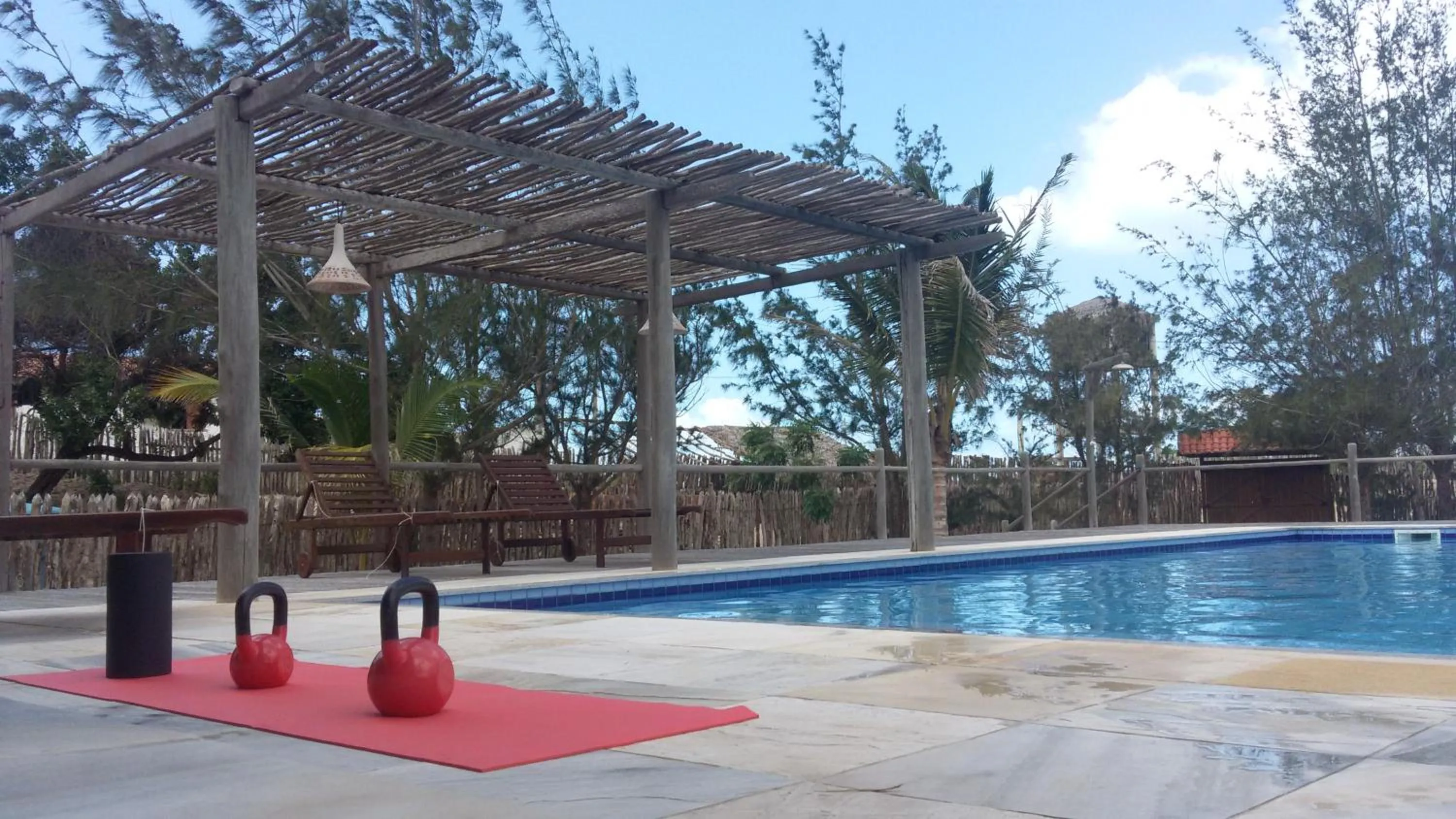 Fitness centre/facilities in Pousada Portal do Vento