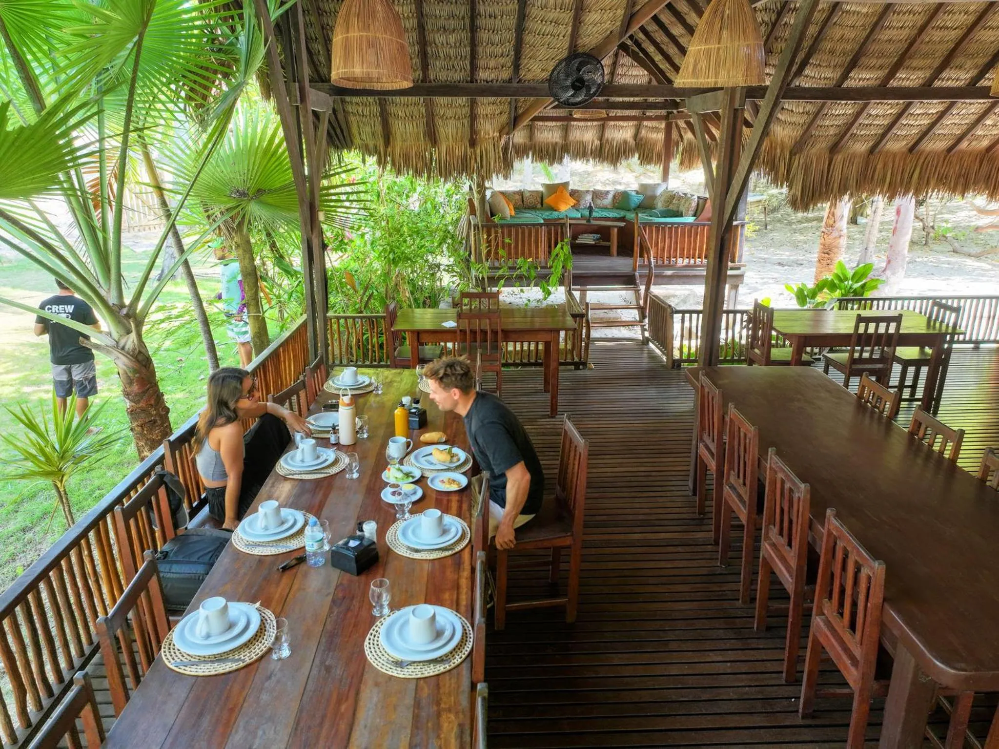 Restaurant/places to eat in Pousada Portal do Vento