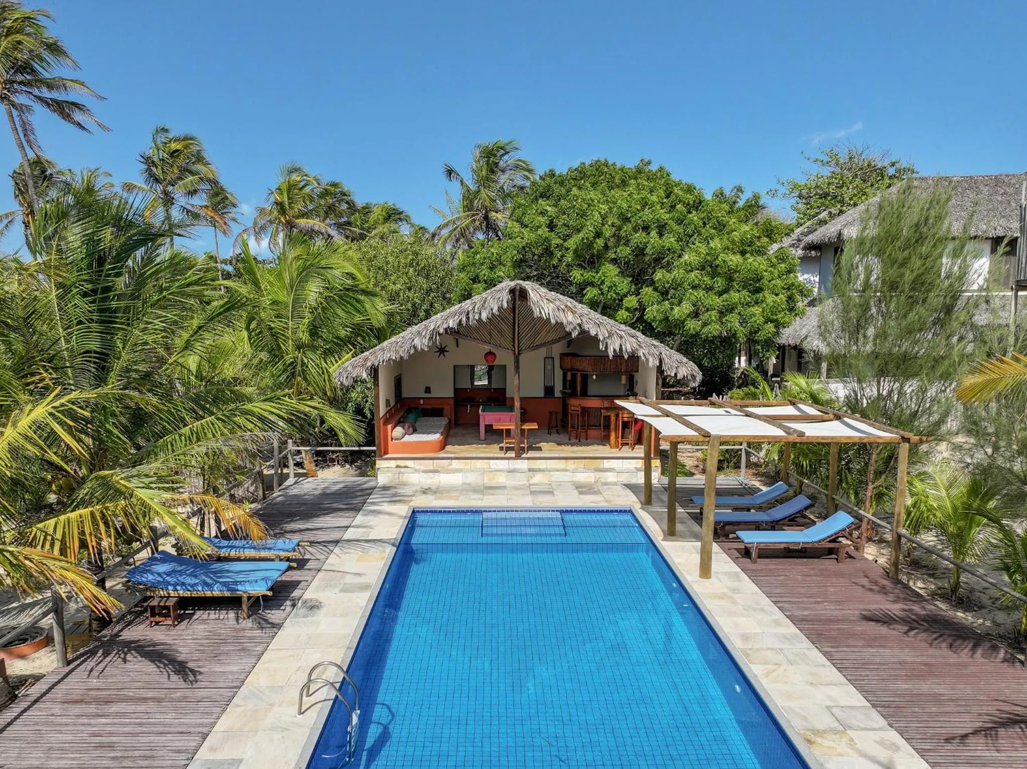 Swimming pool in Pousada Portal do Vento