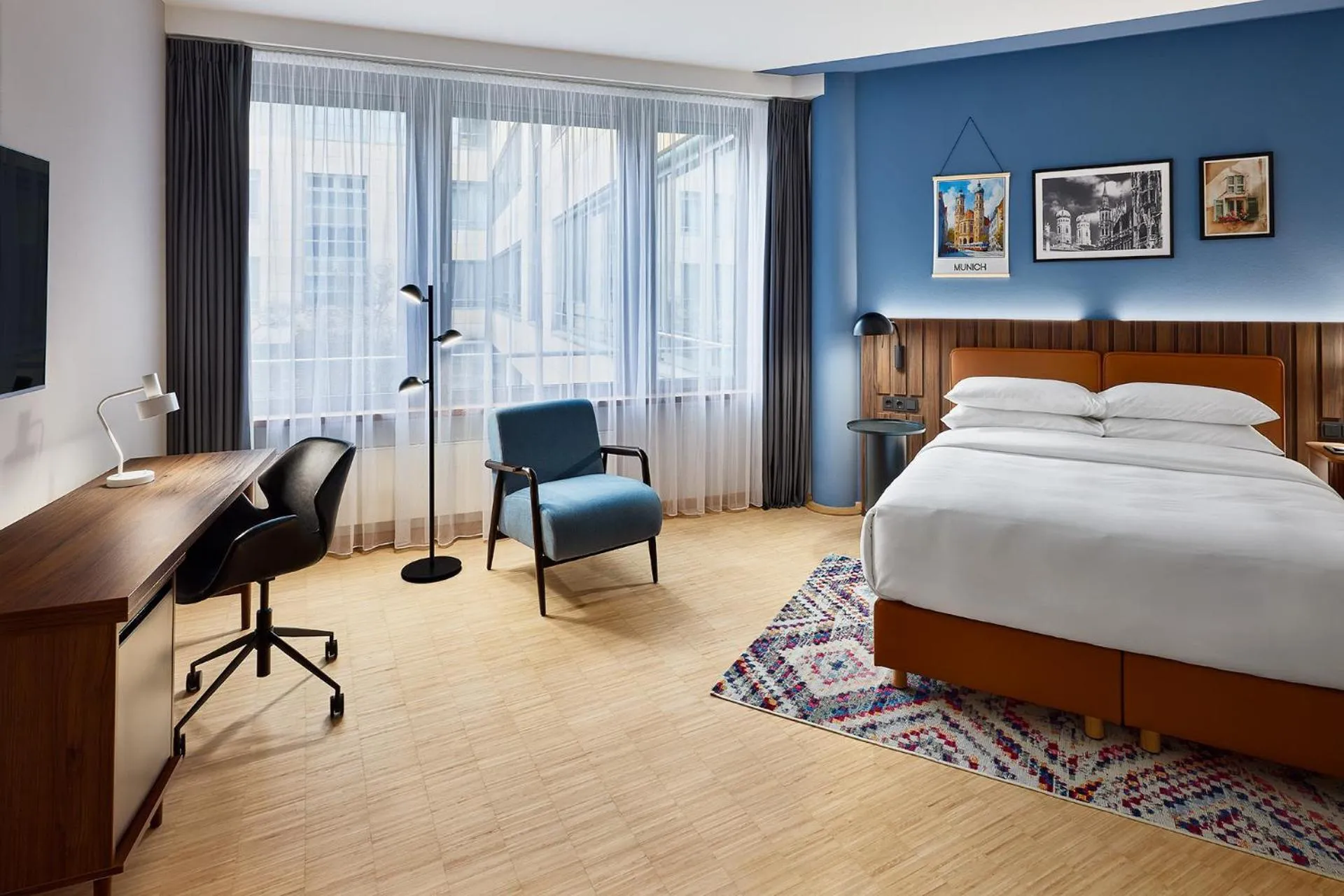 Bed in Four Points by Sheraton Munich Messe