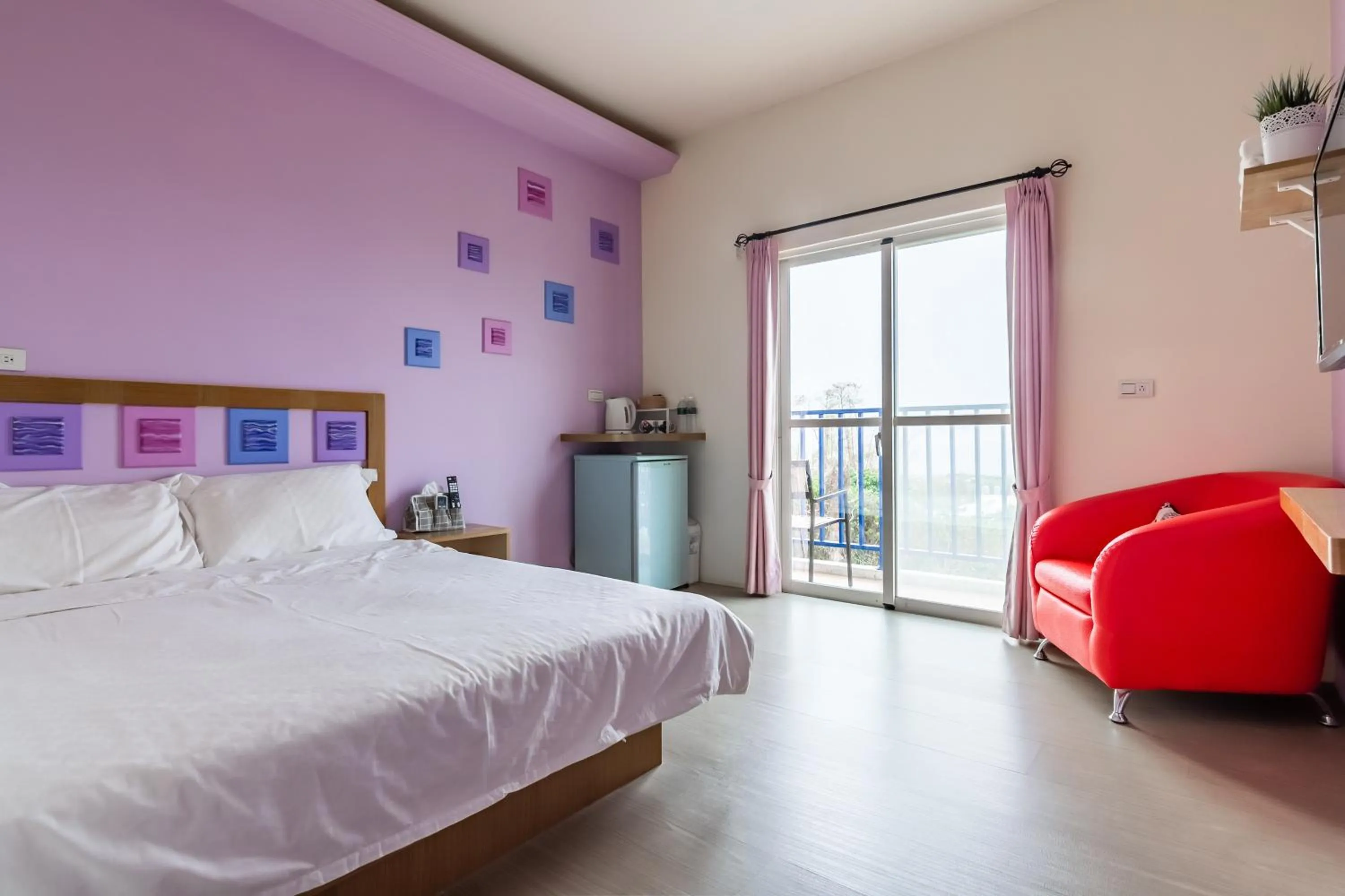 Decorative detail, Bed in Tropical island B&B