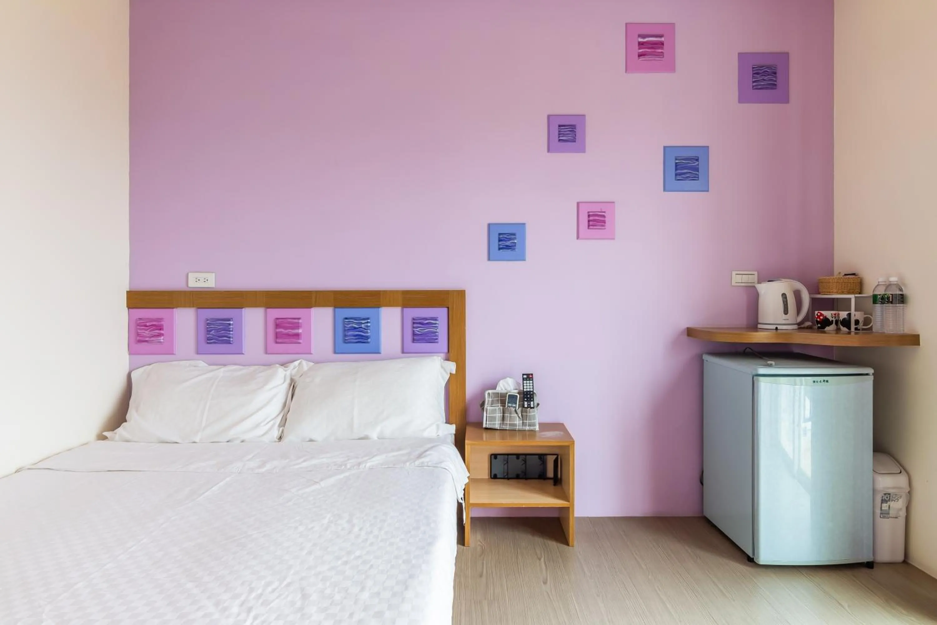 Decorative detail, Bed in Tropical island B&B