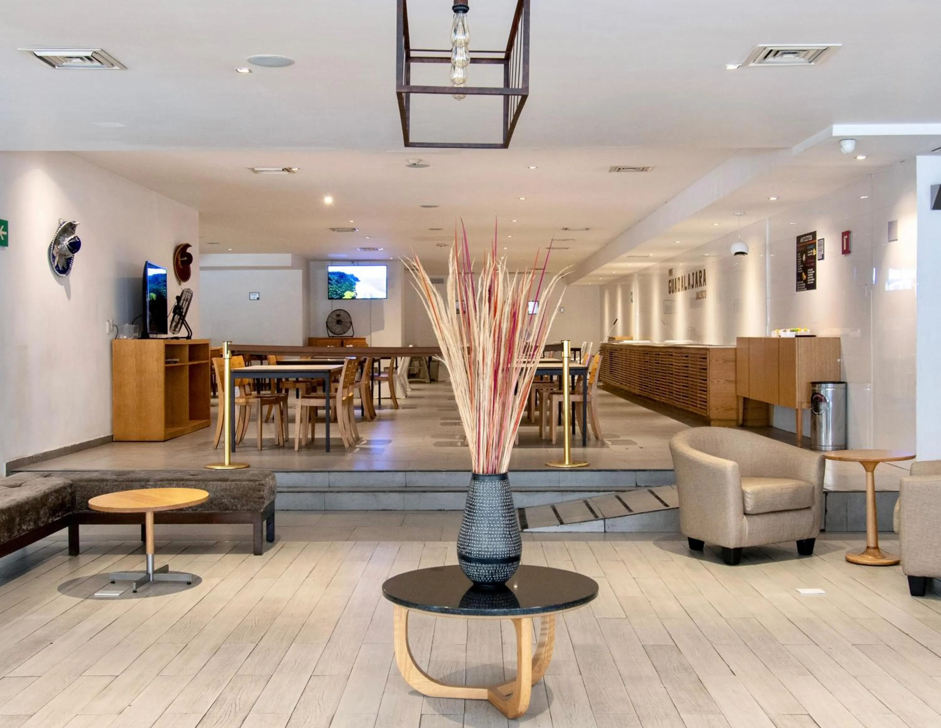 Lounge or bar in Hotel Plaza Génova Centro