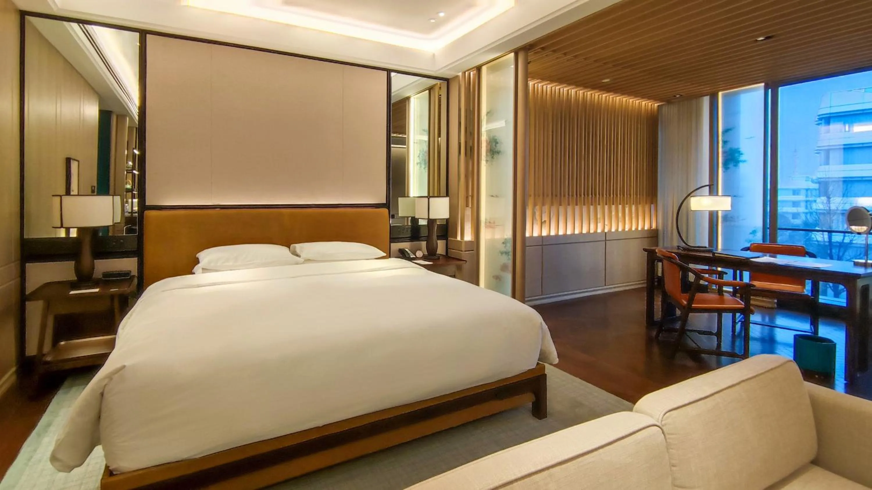 Photo of the whole room in Park Hyatt Suzhou