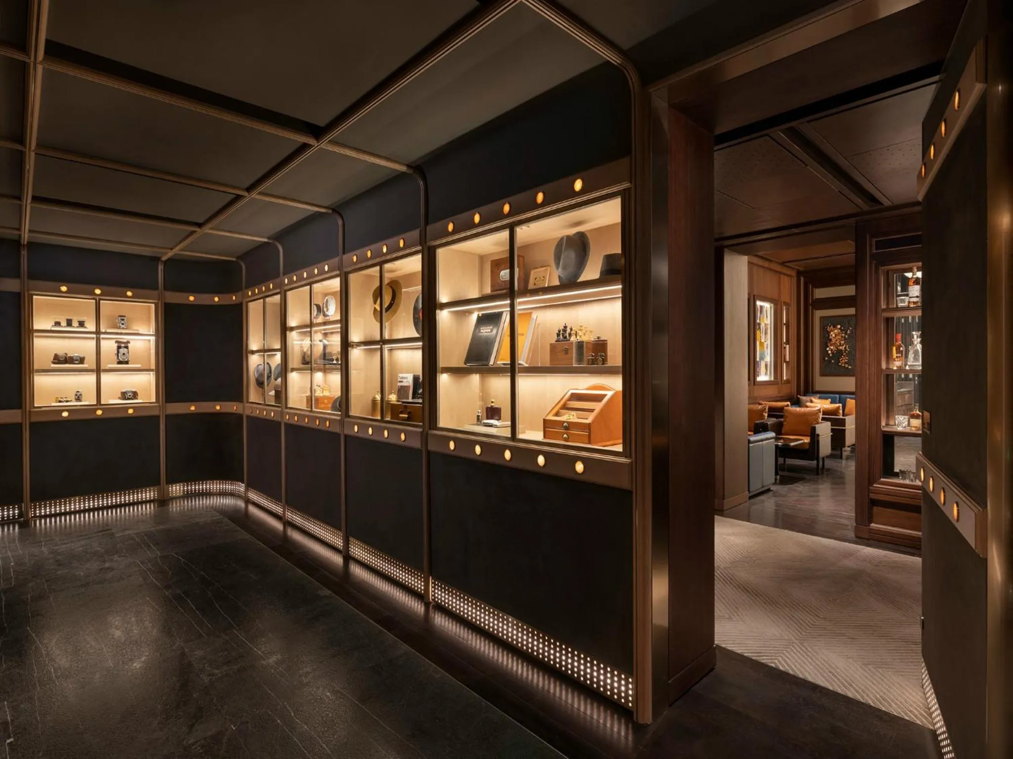 Lounge or bar in Park Hyatt Suzhou