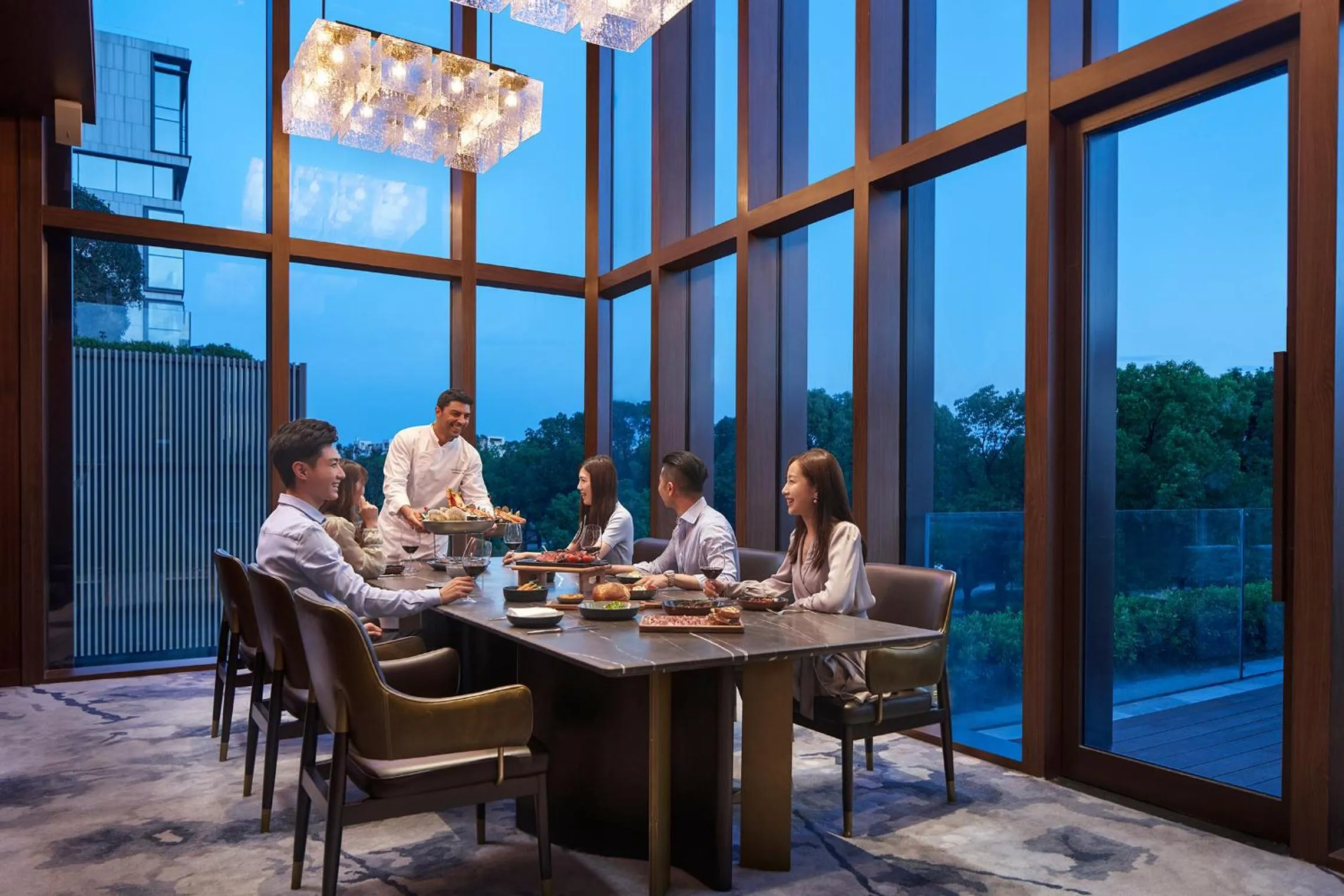 Restaurant/places to eat in Park Hyatt Suzhou