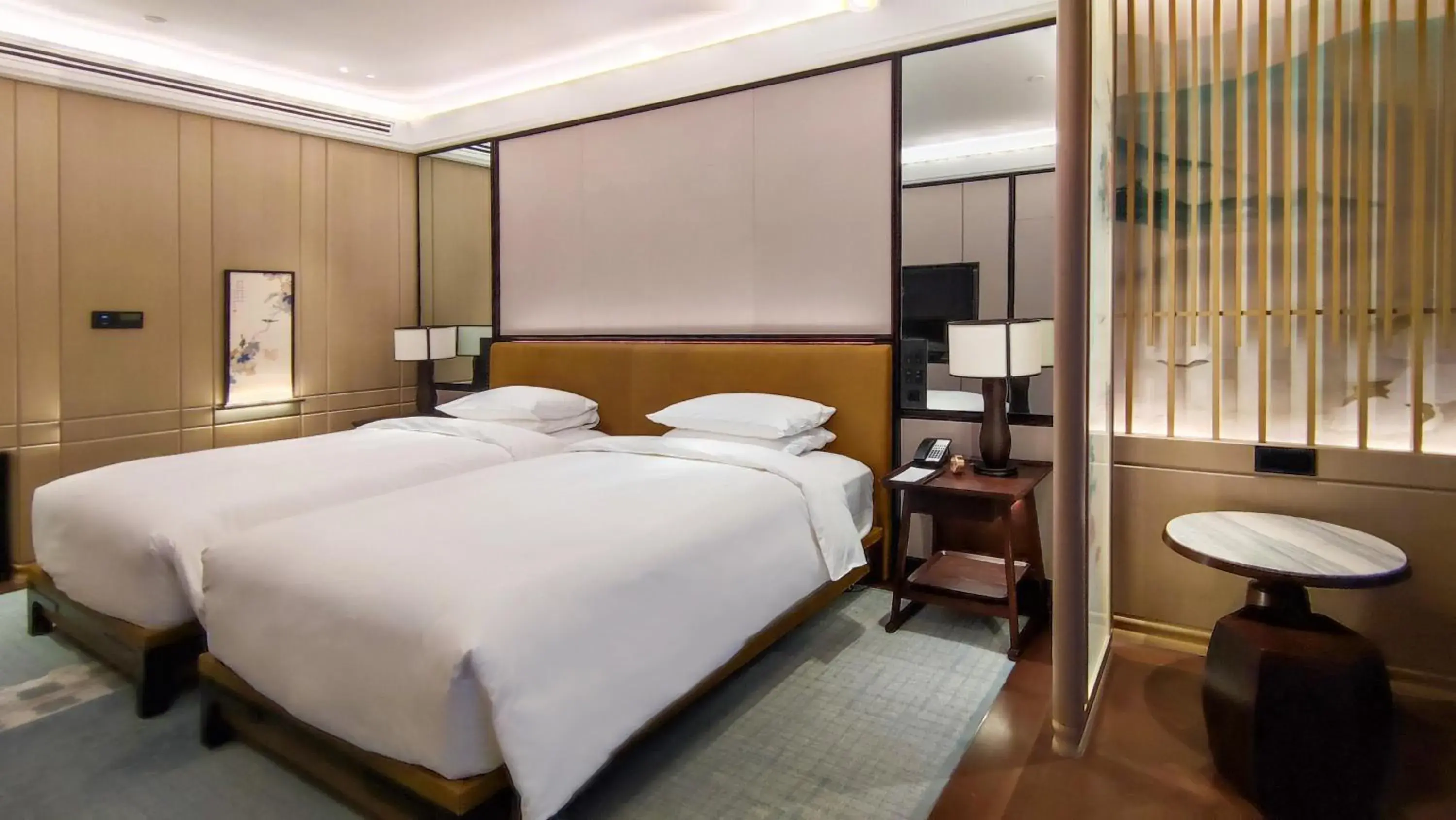 Deluxe Twin Room in Park Hyatt Suzhou Deluxe Twin Room in Park Hyatt Suzhou