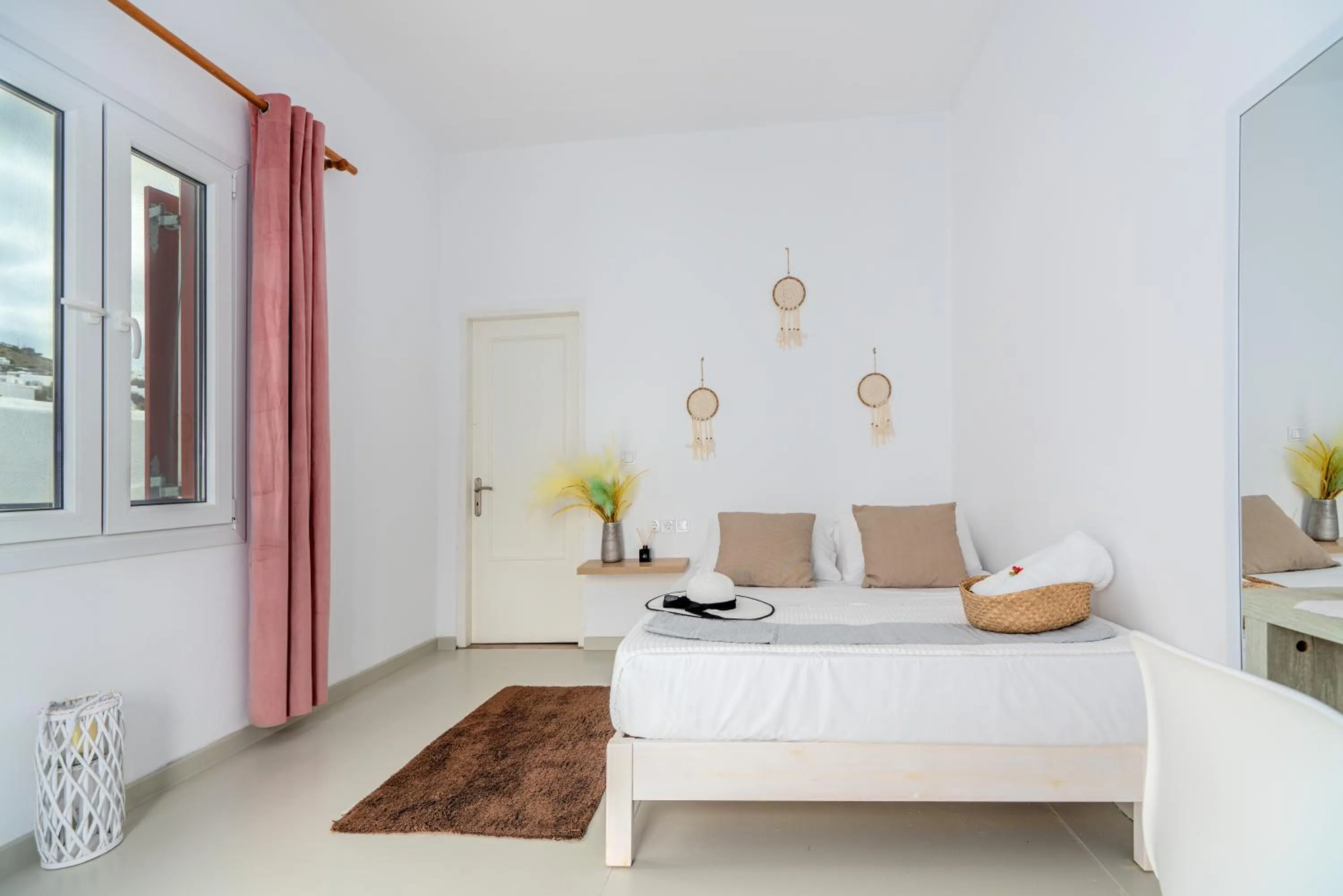 Bedroom, Bed in Dimelal Mykonos Town Apartments