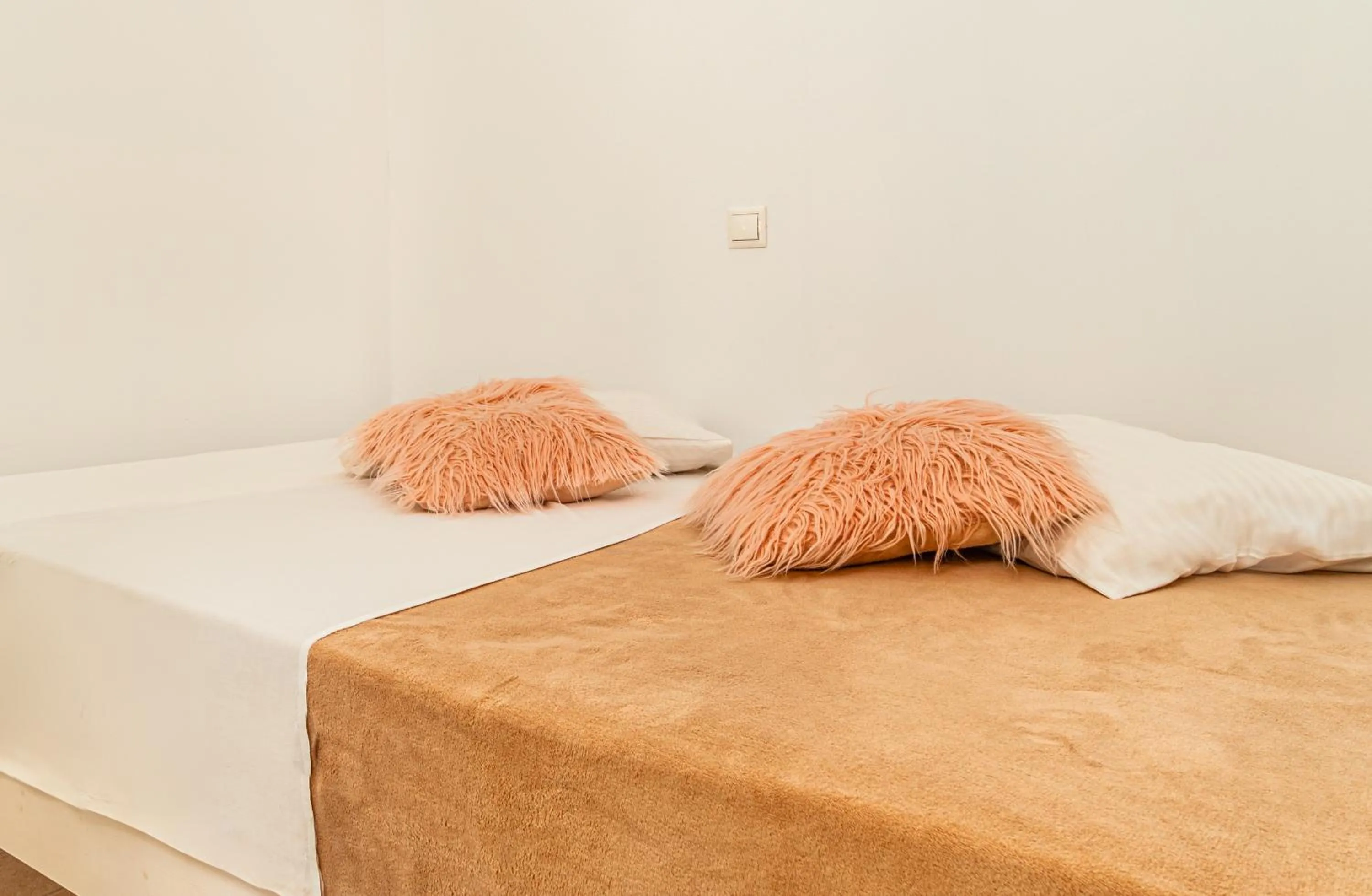 Bed in Dimelal Mykonos Town Apartments