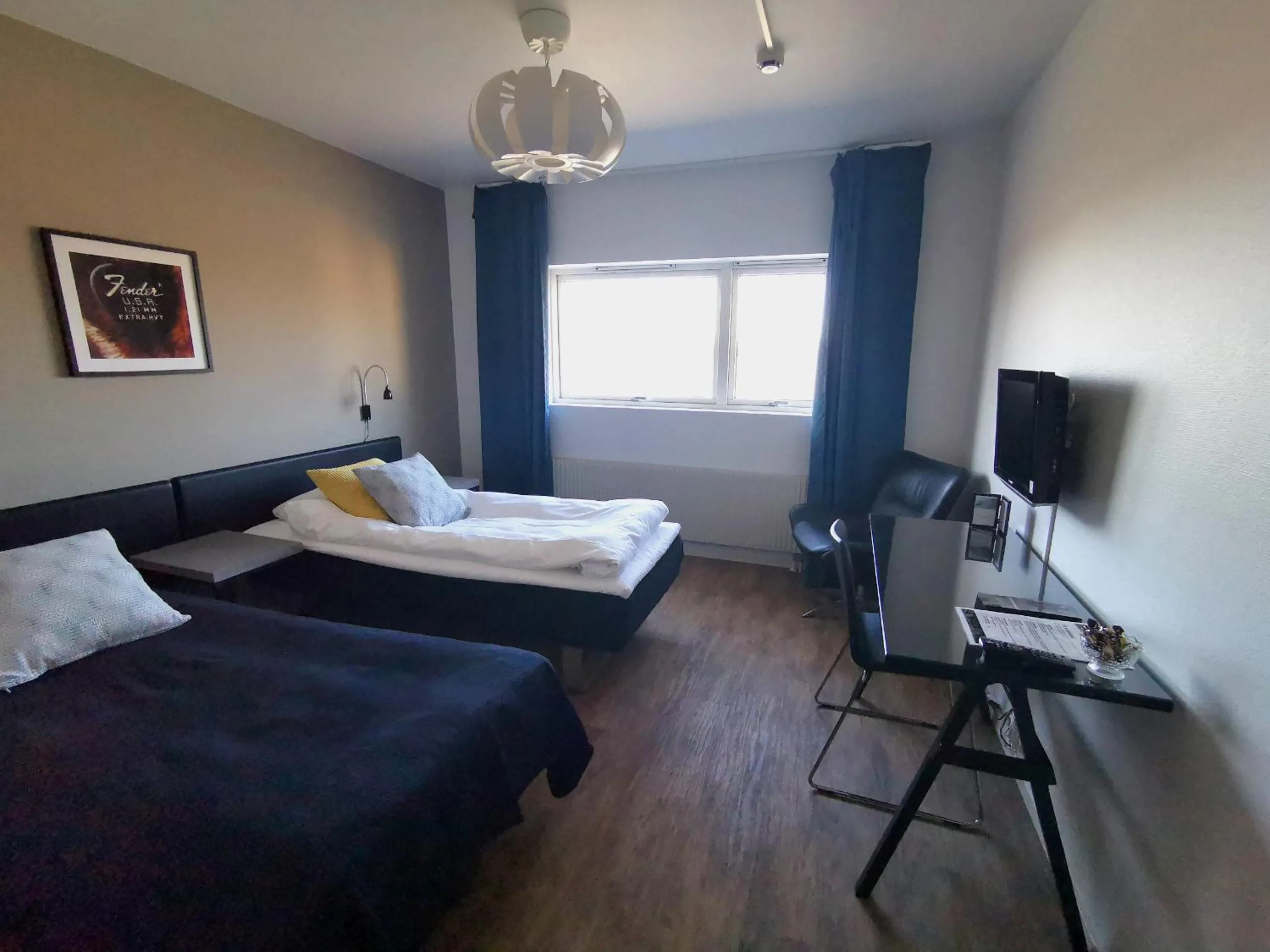 Bed in Hotel Tingsryd