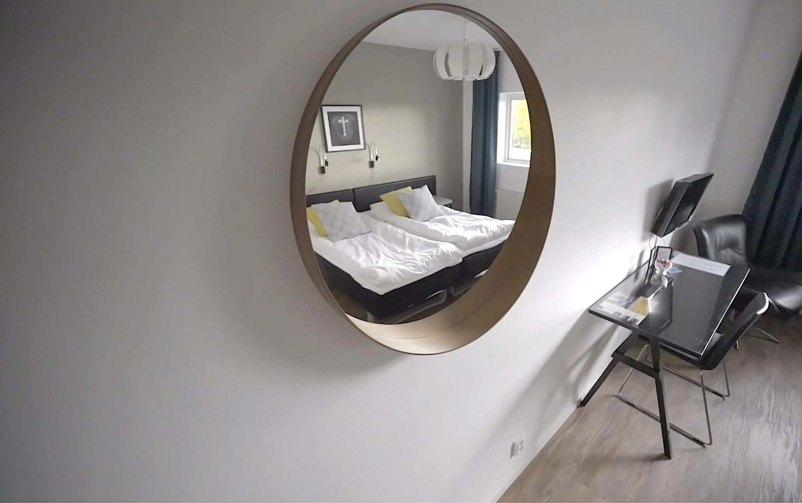 Bed in Hotel Tingsryd