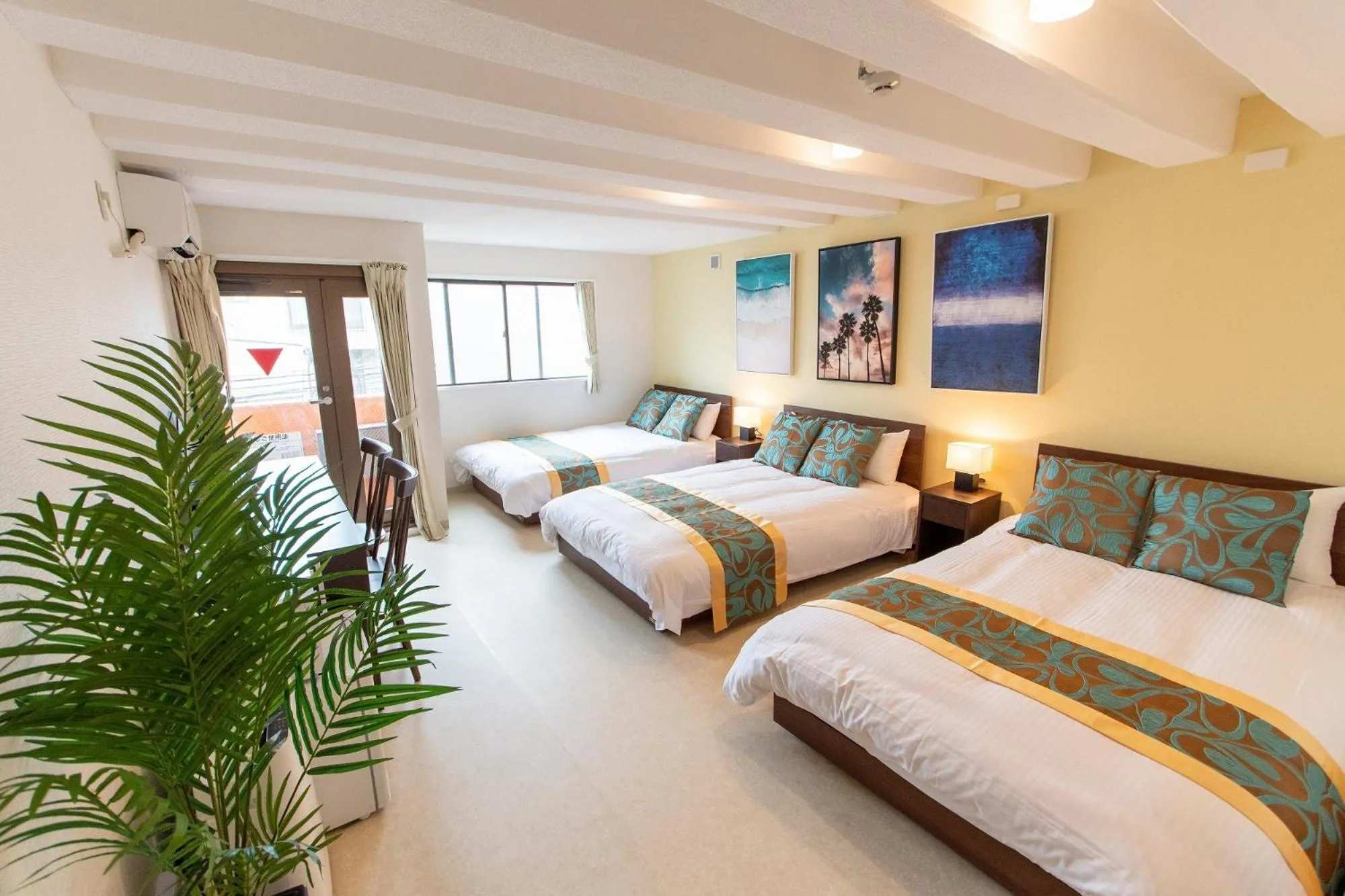 Bed in LUANAHOTEL IN NAKANO