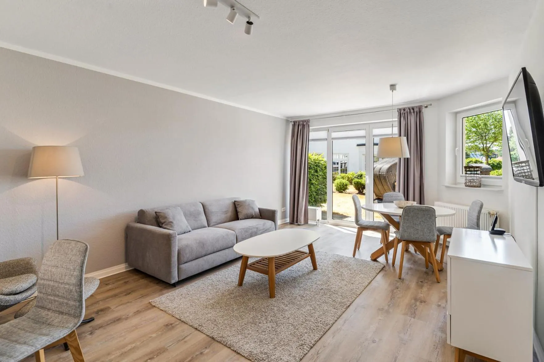 Living room in Strandhotel Glücksburg